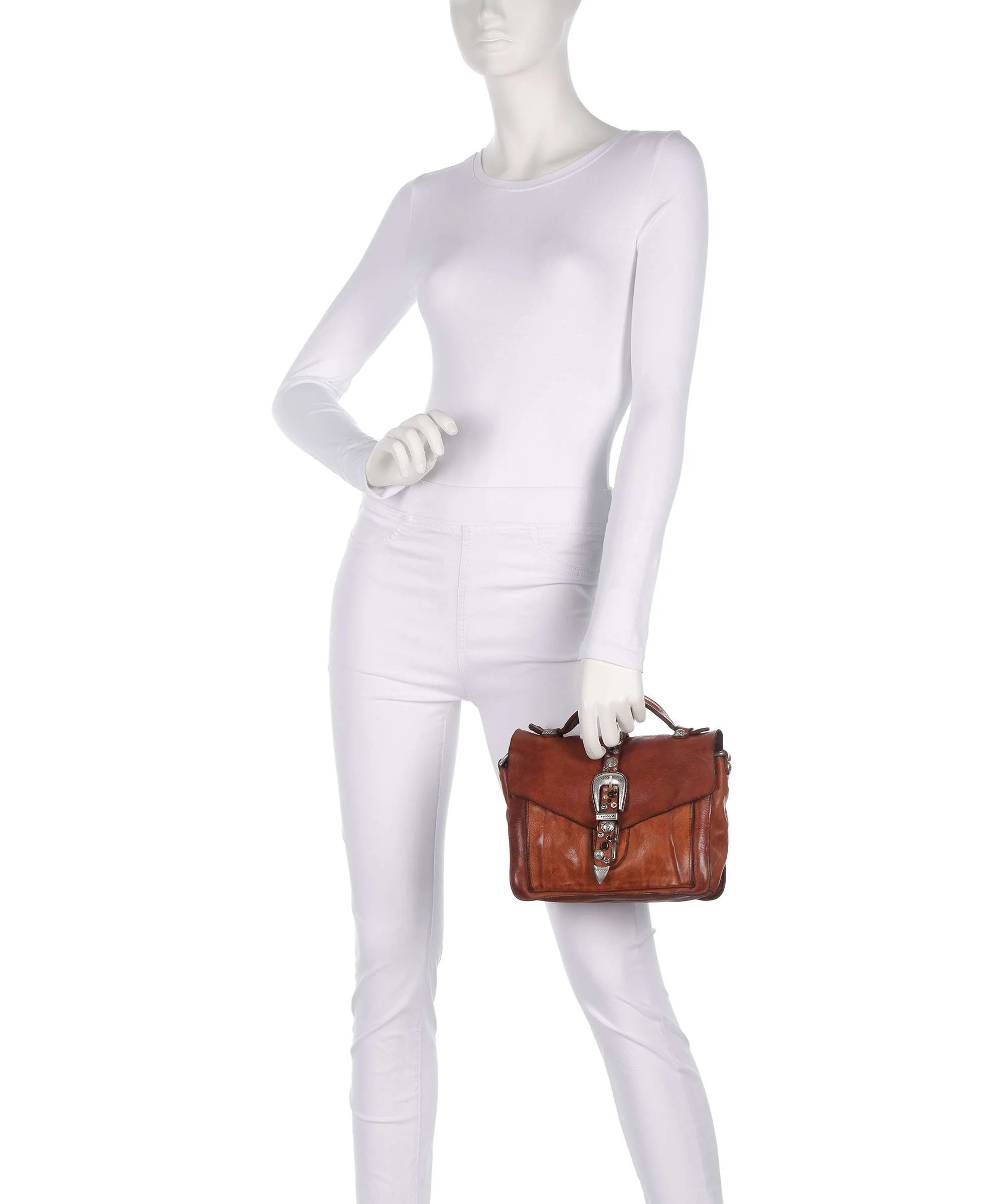Campomaggi Crossbody bag cognac - Image 3