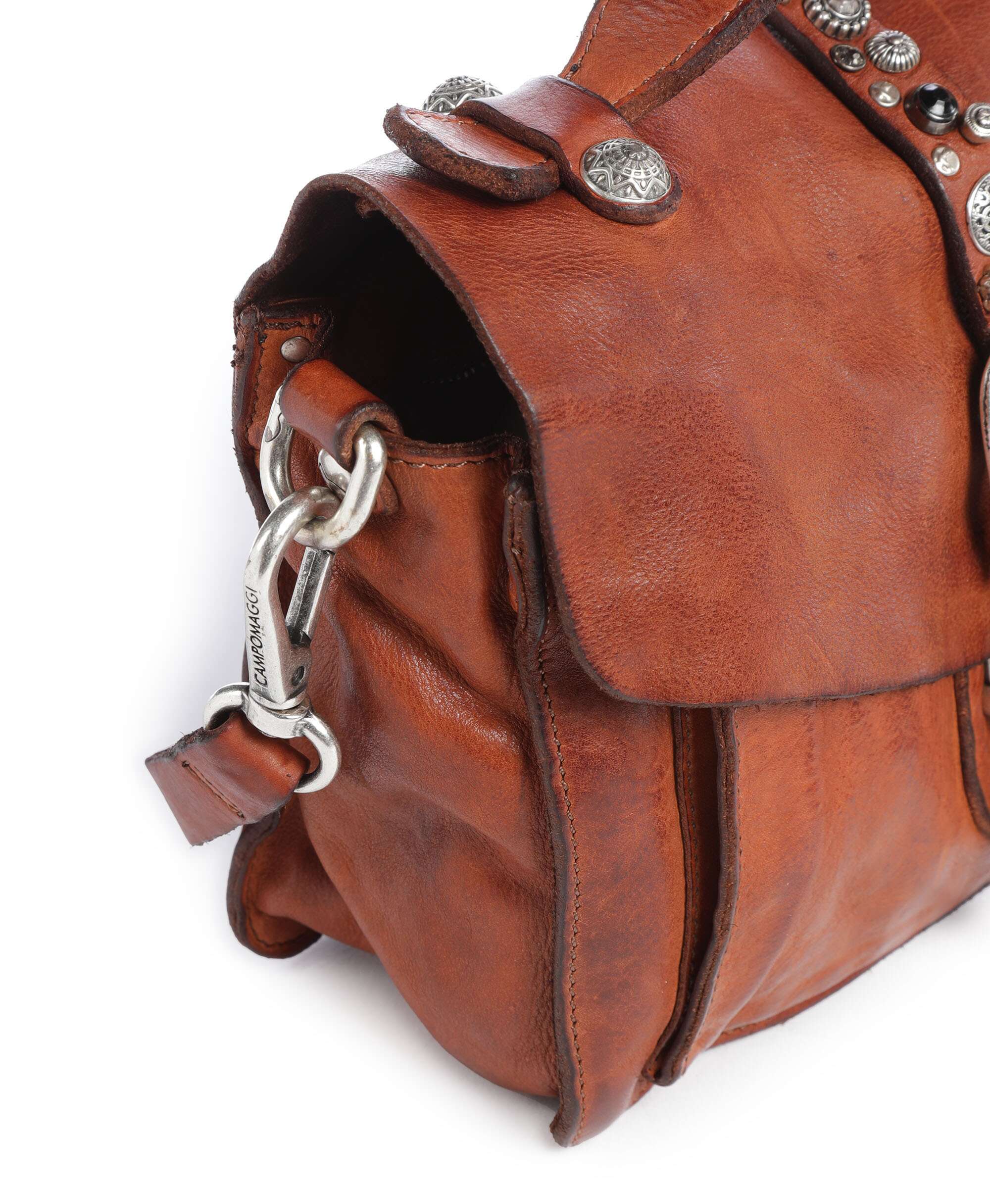 Campomaggi Crossbody bag cognac - Image 4