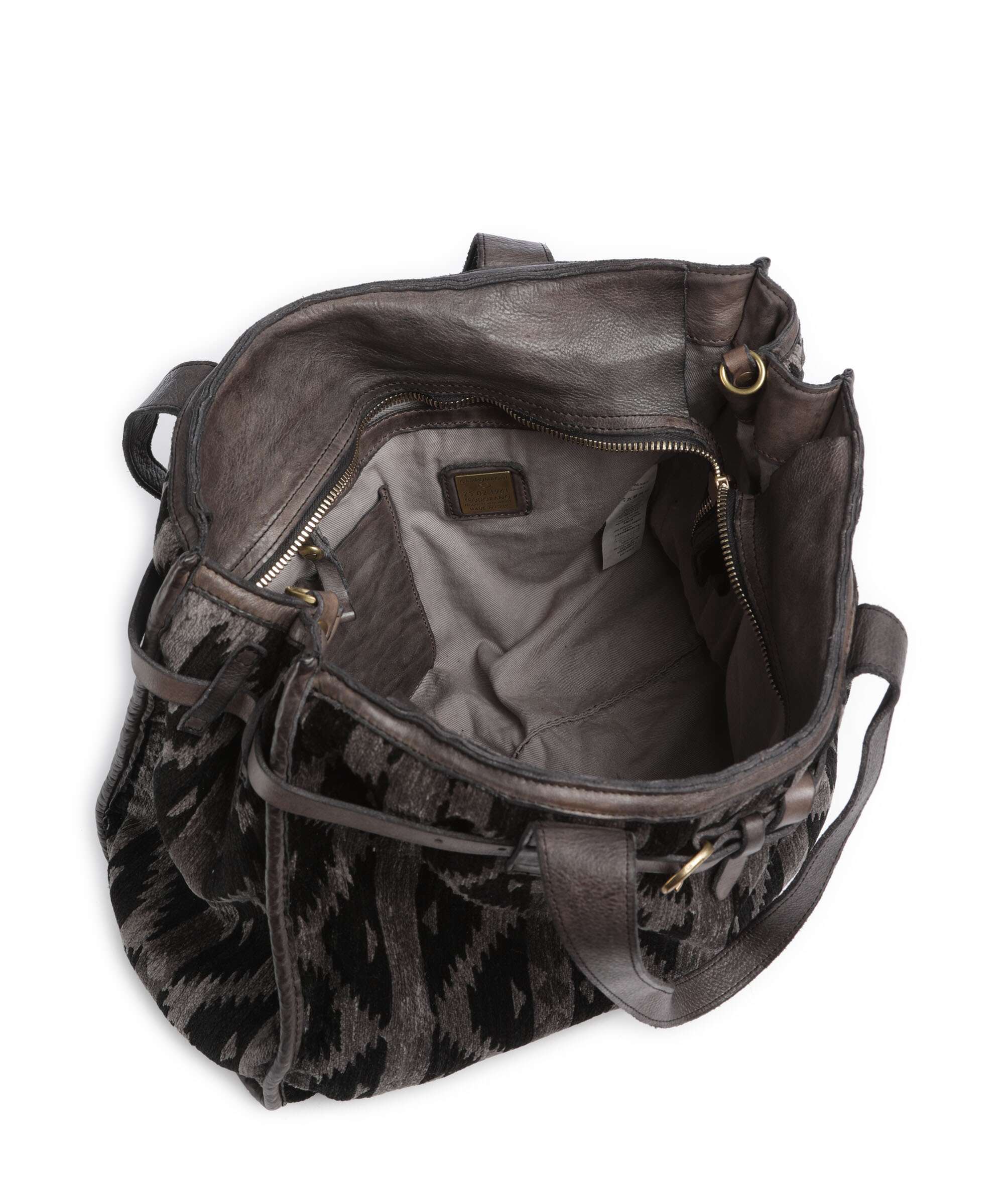 Campomaggi Handbag grigio/panna - Image 6