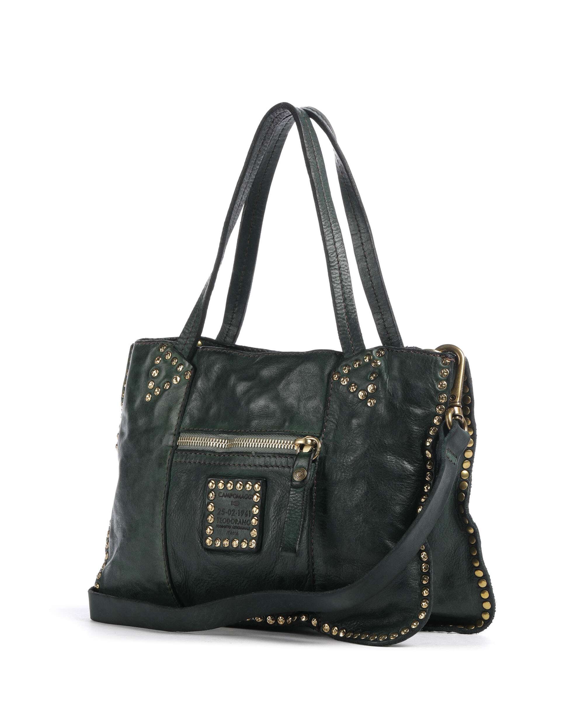 Campomaggi Handbag green bottle - Image 2