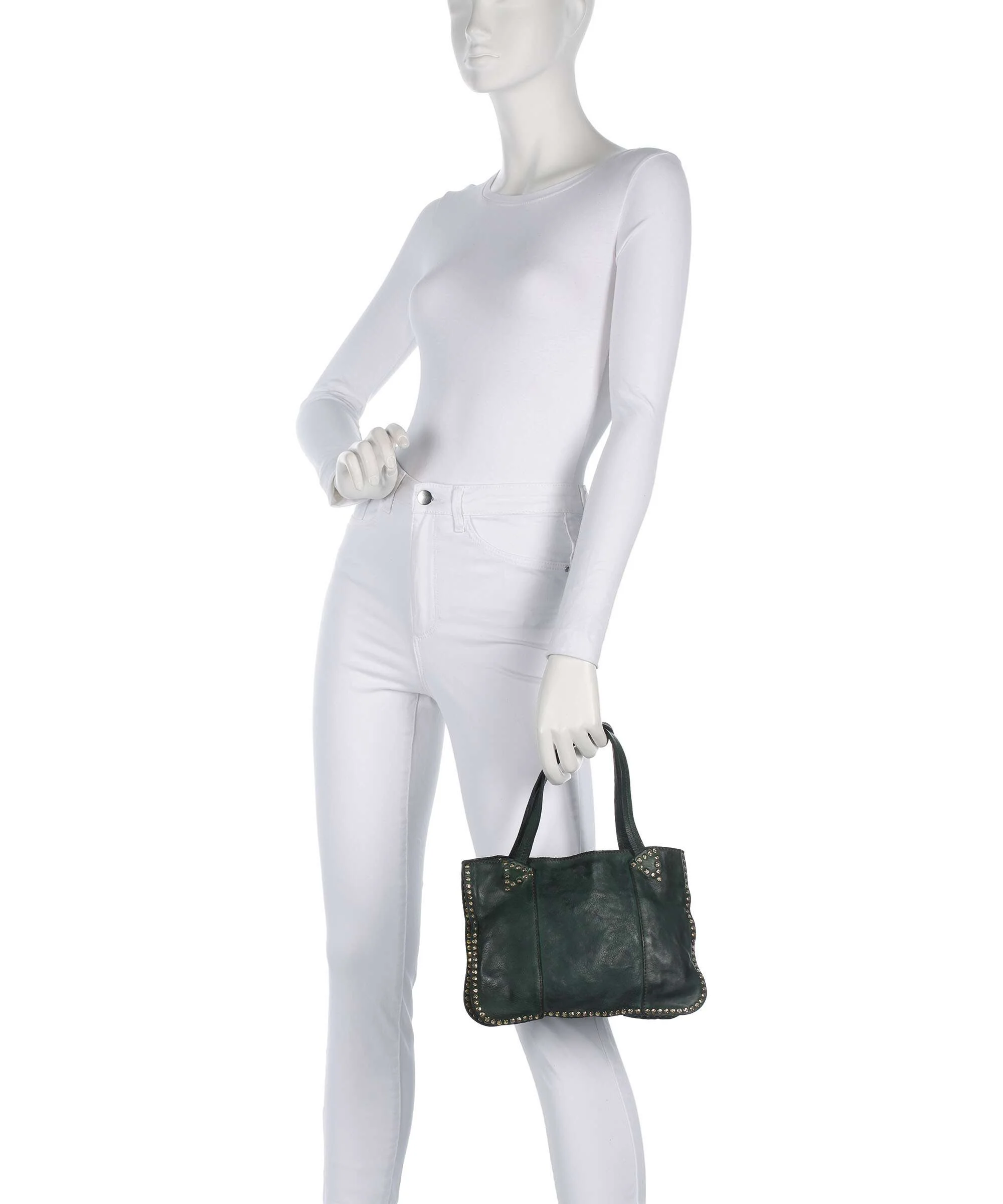 Campomaggi Handbag green bottle - Image 3