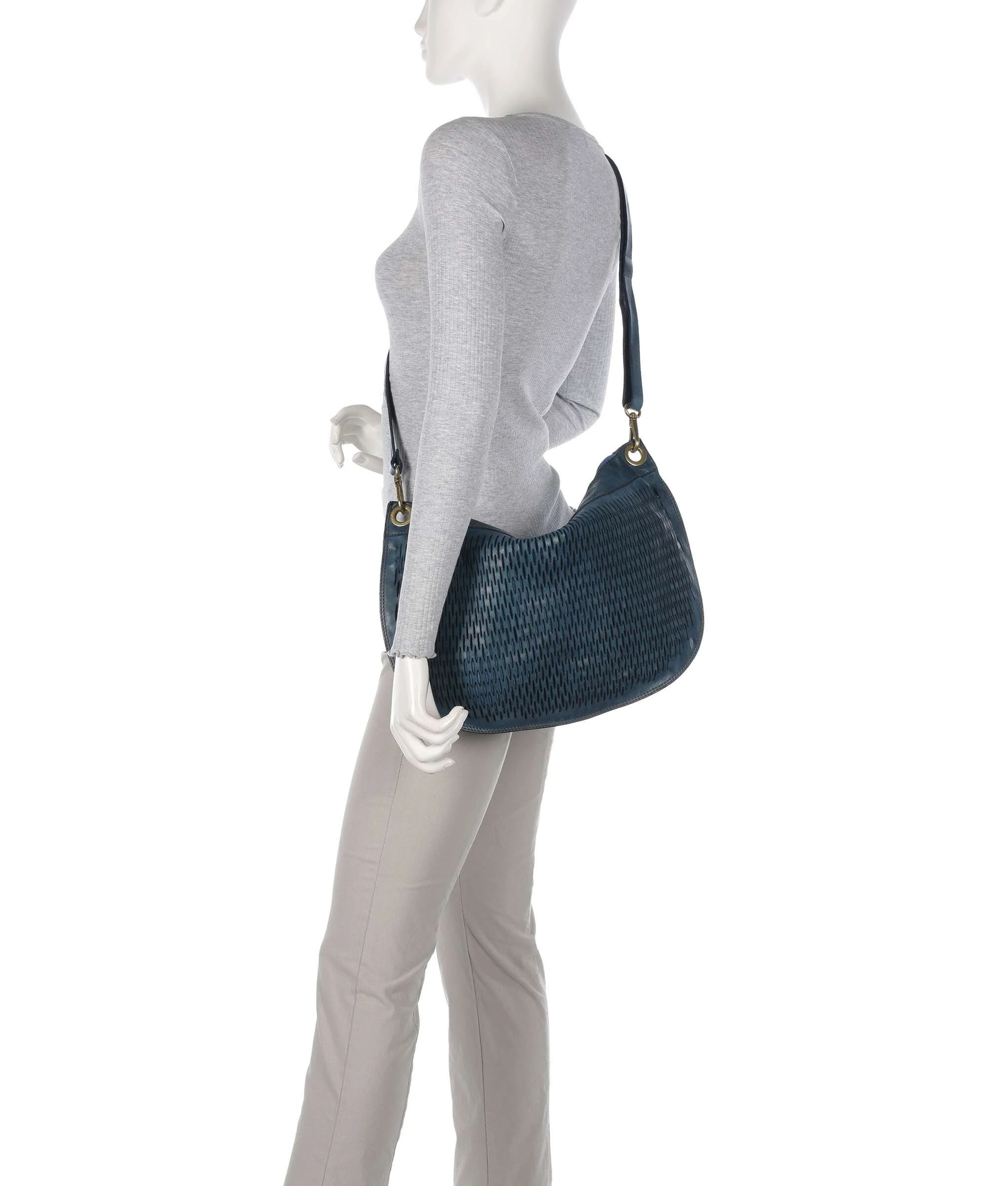 Campomaggi Hobo bag zaffiro - Image 3