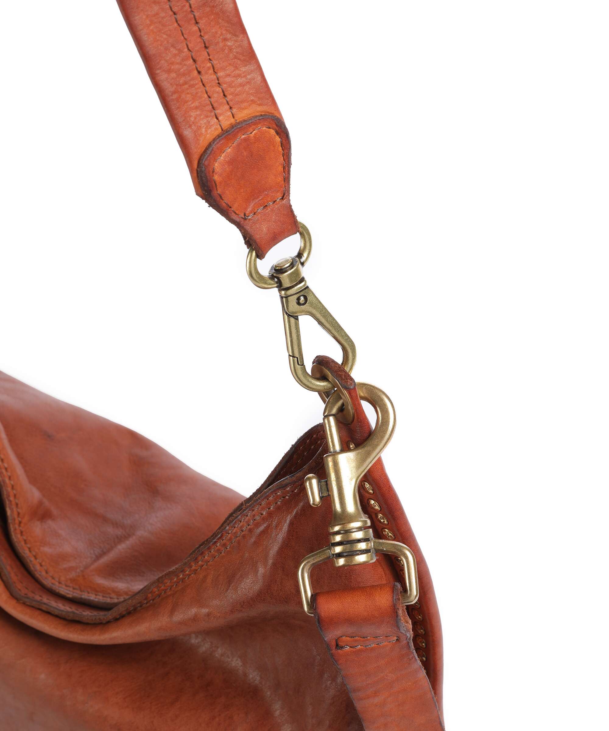 Campomaggi Hobo bag cognac - Image 4