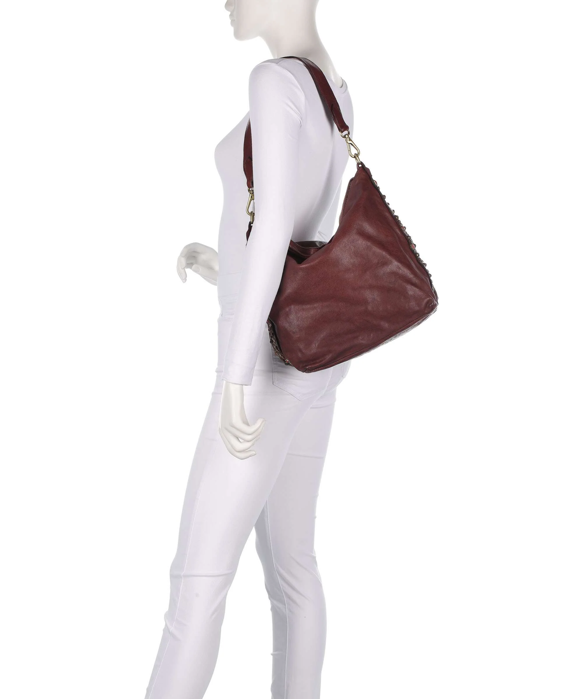 Campomaggi Hobo bag borgogna - Image 3