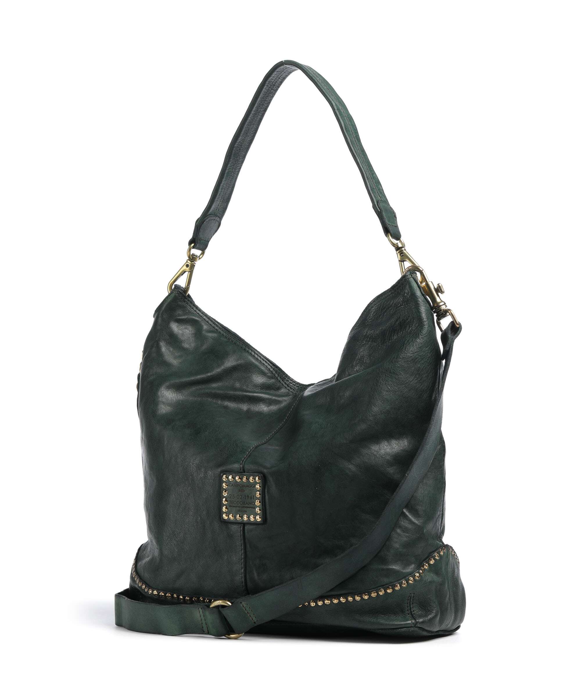 Campomaggi Hobo bag green bottle - Image 2