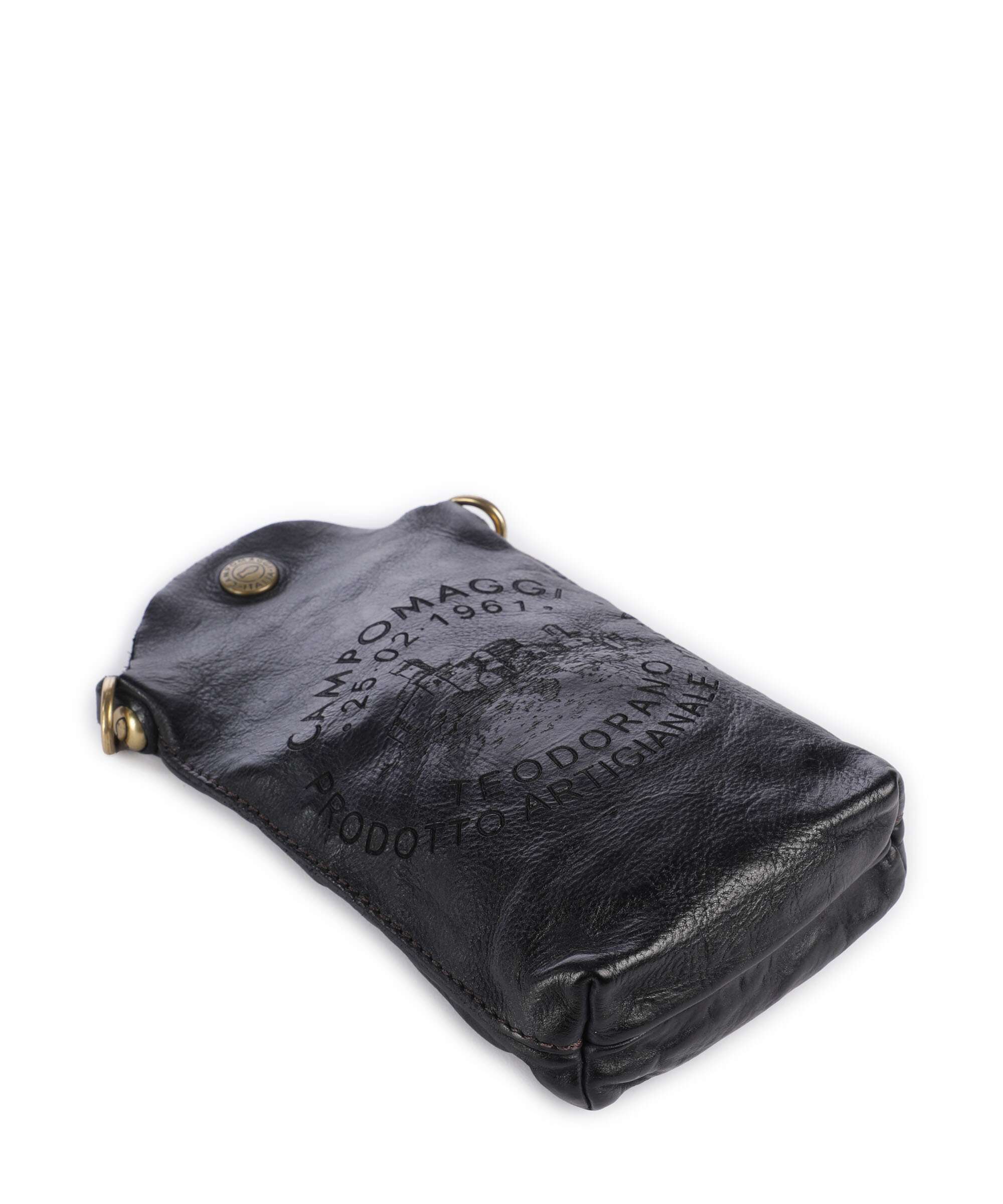 Campomaggi Phone bag blue - Image 4