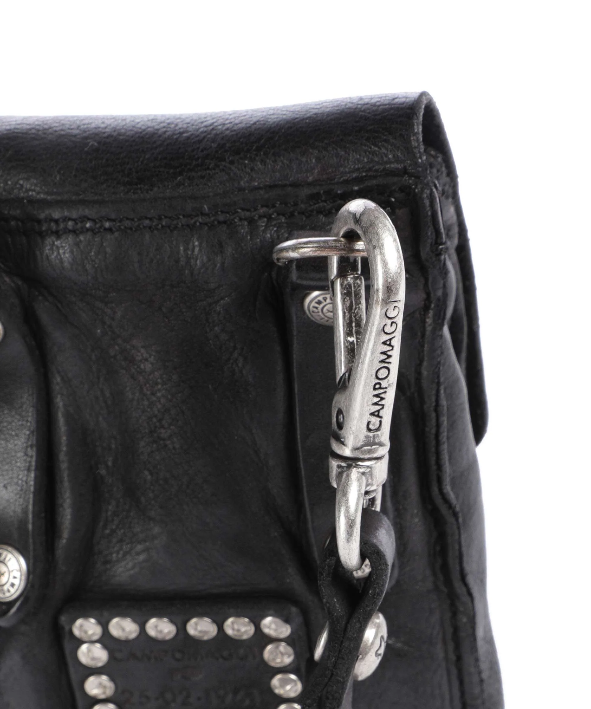 Campomaggi Phone bag black - Image 5