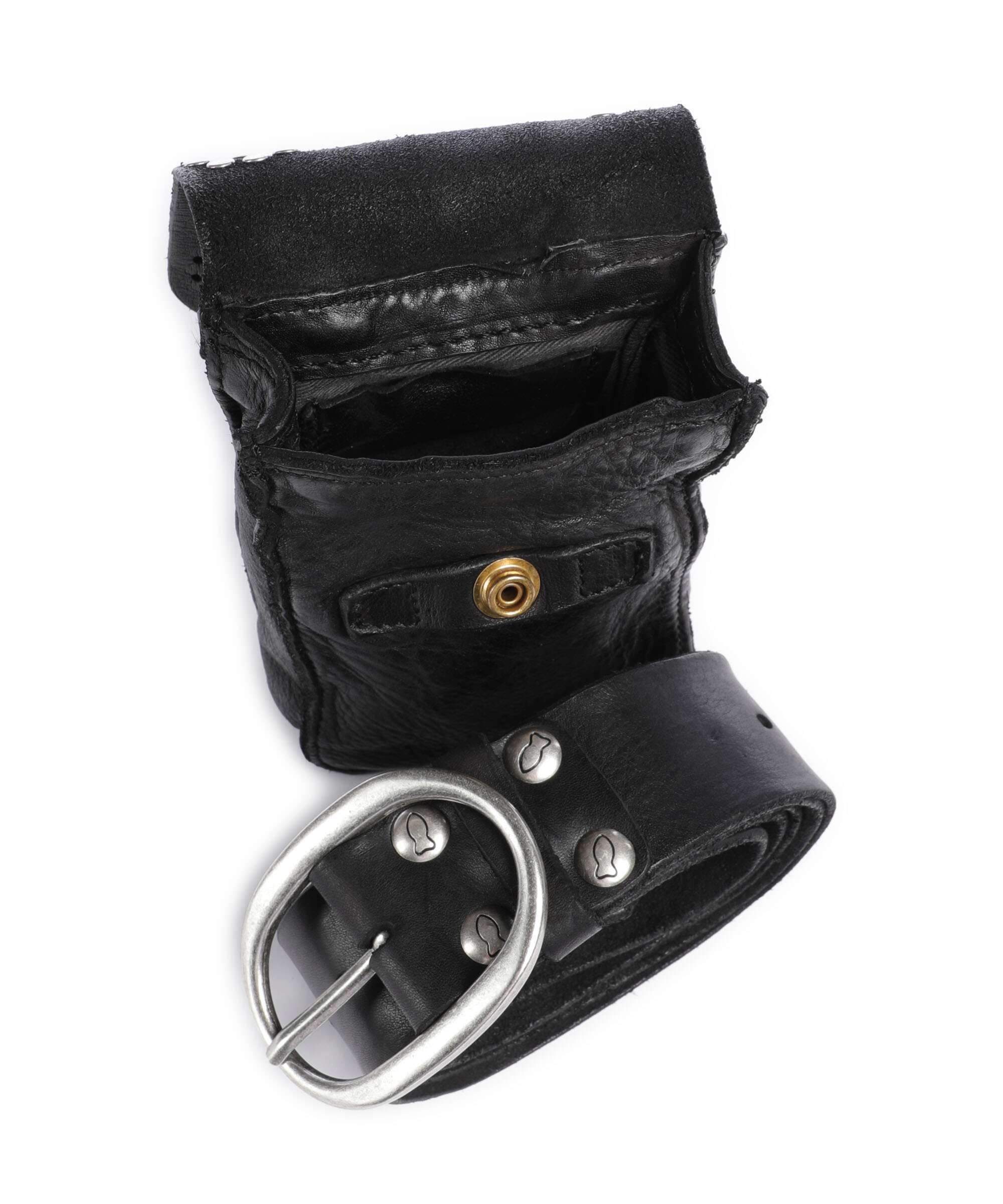 Campomaggi Phone bag black - Image 6