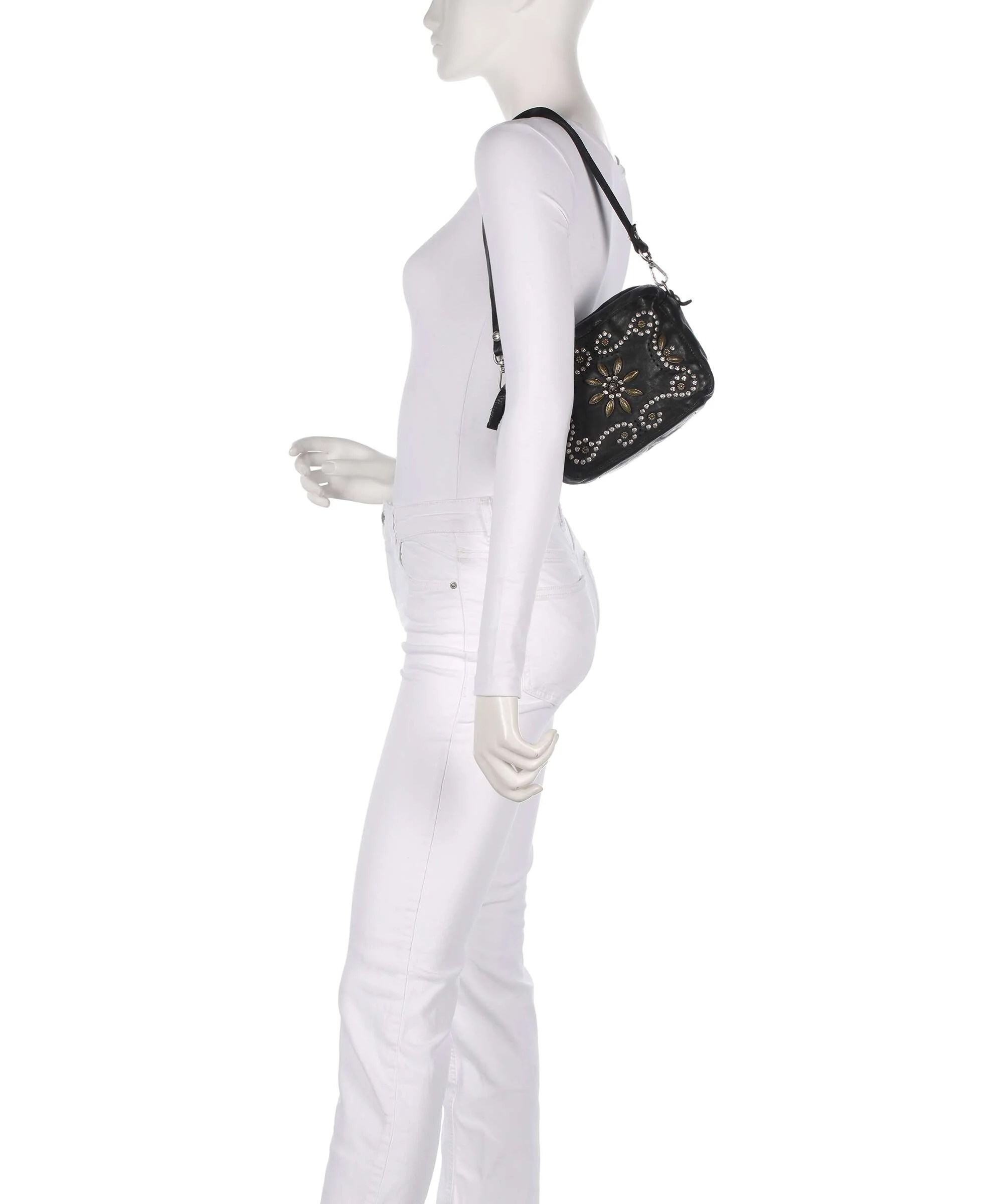 Campomaggi Shoulder bag black - Image 3