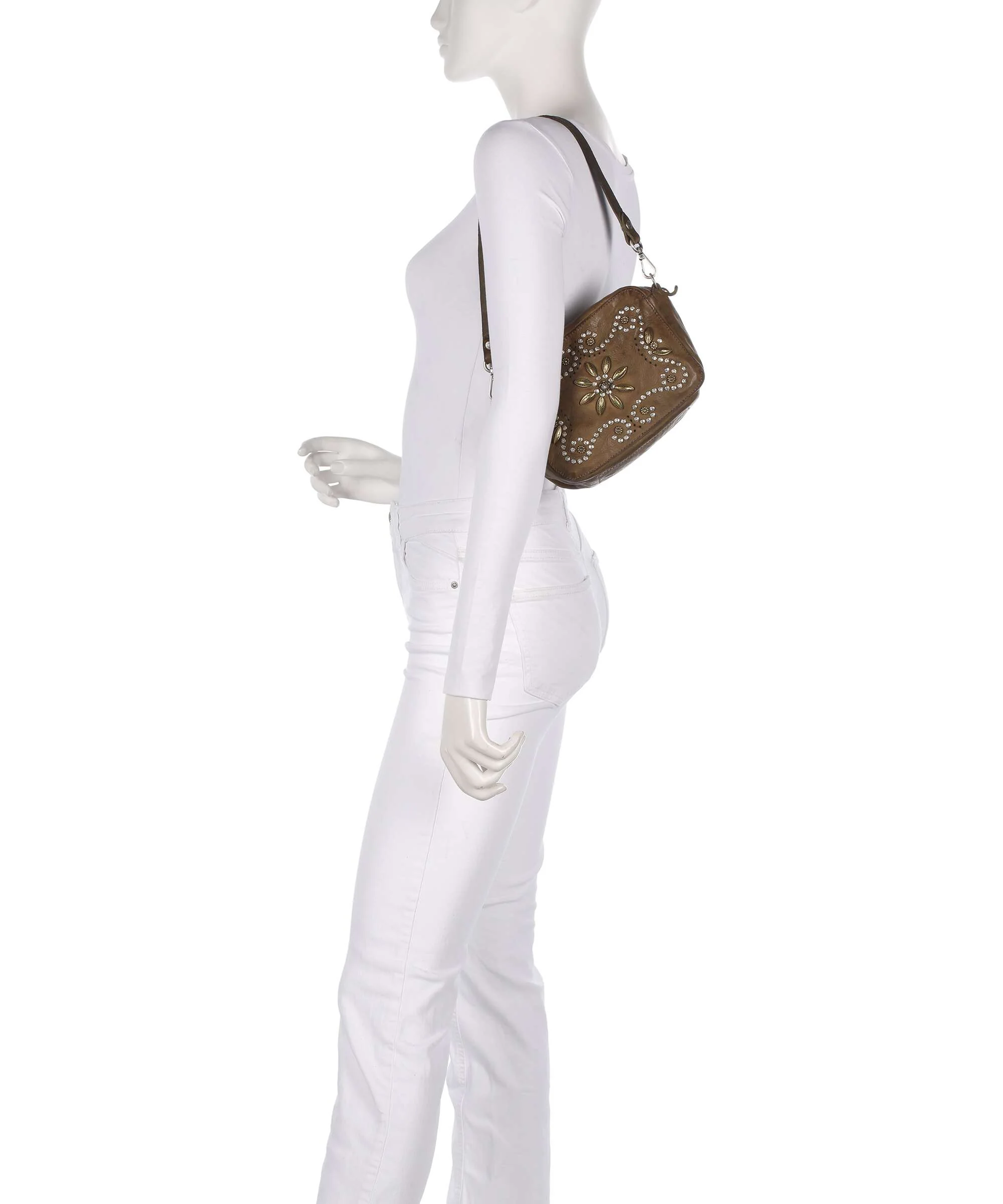 Campomaggi Shoulder bag military - Image 3