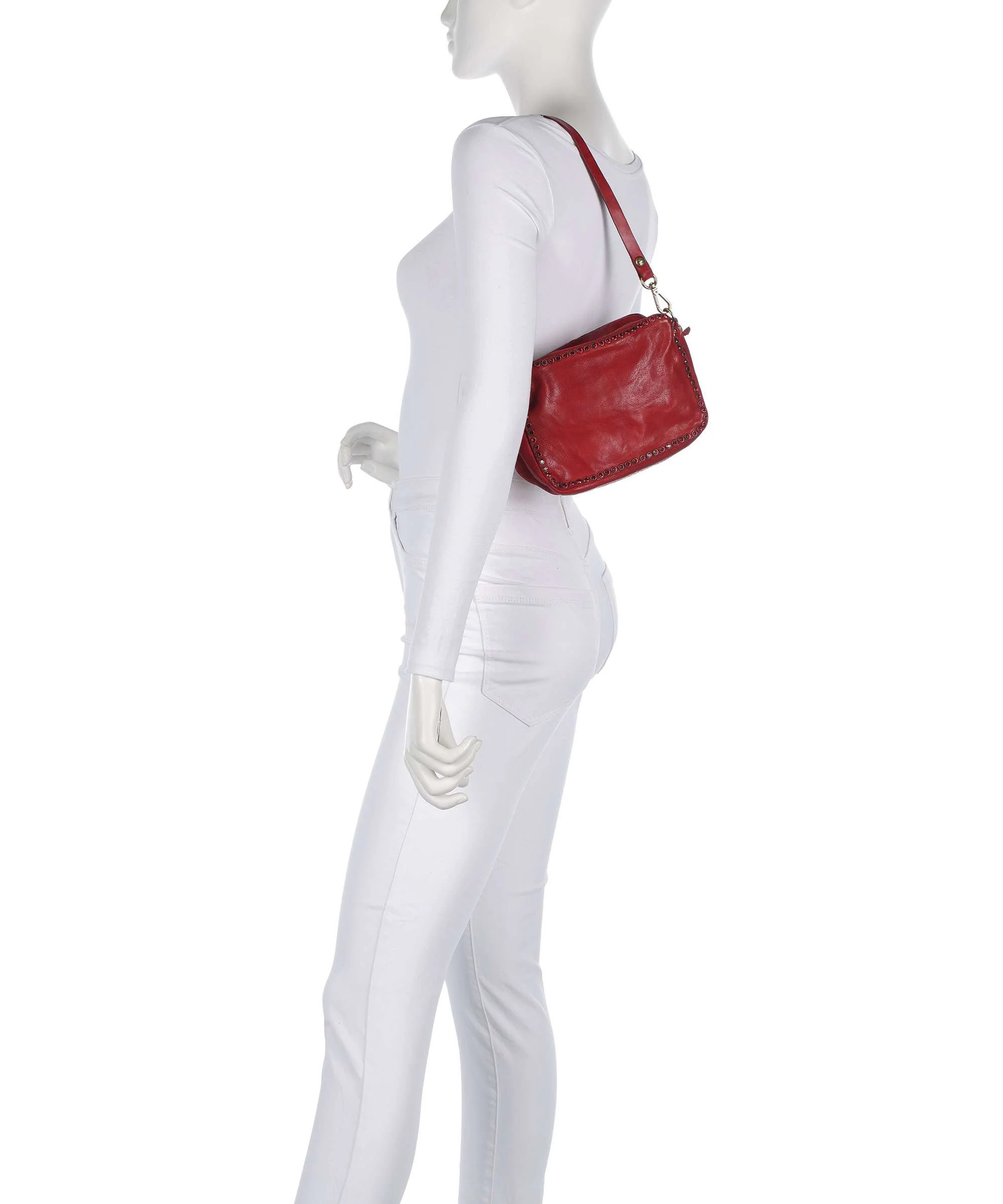 Campomaggi Shoulder bag red - Image 3