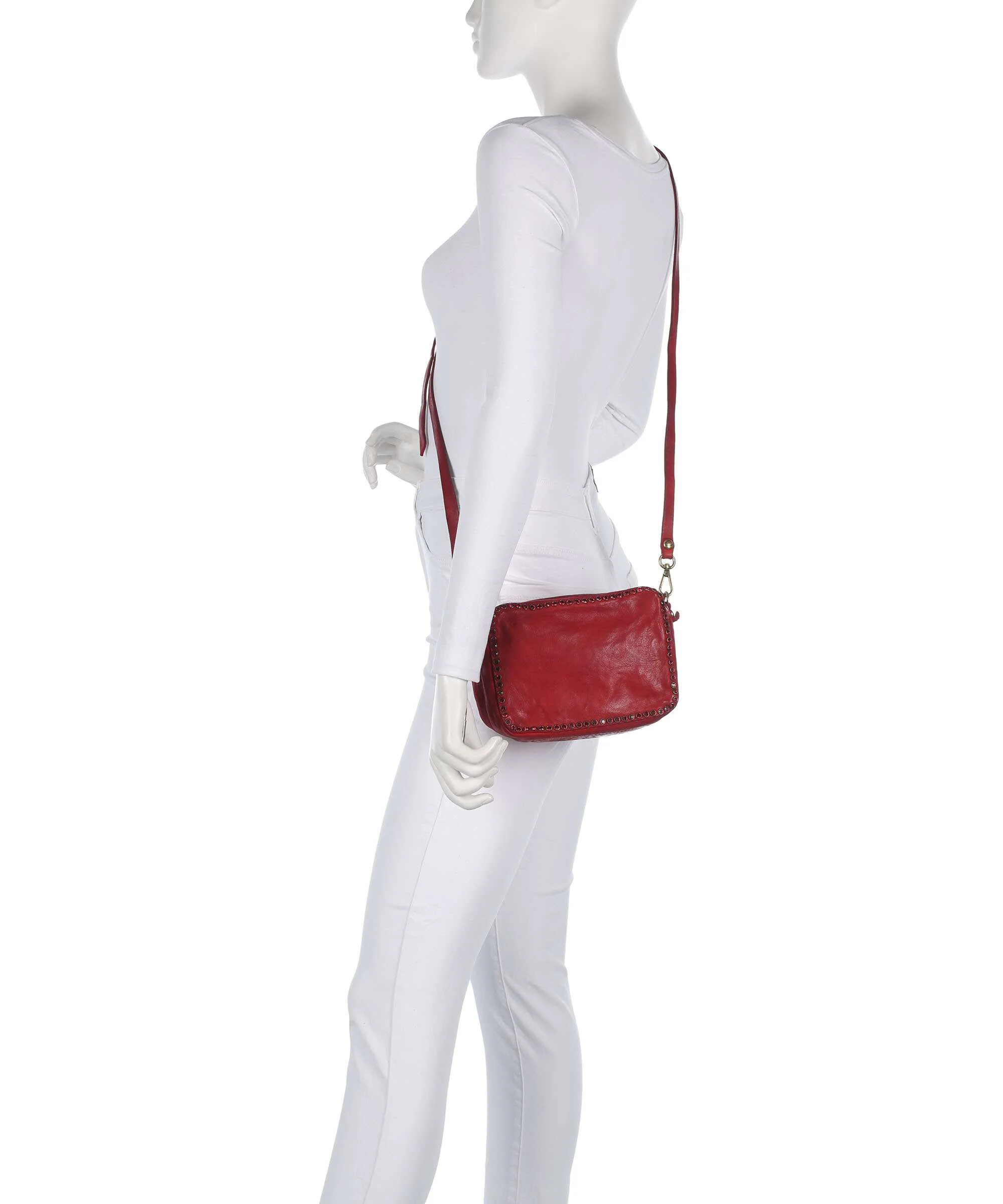 Campomaggi Shoulder bag red - Image 4