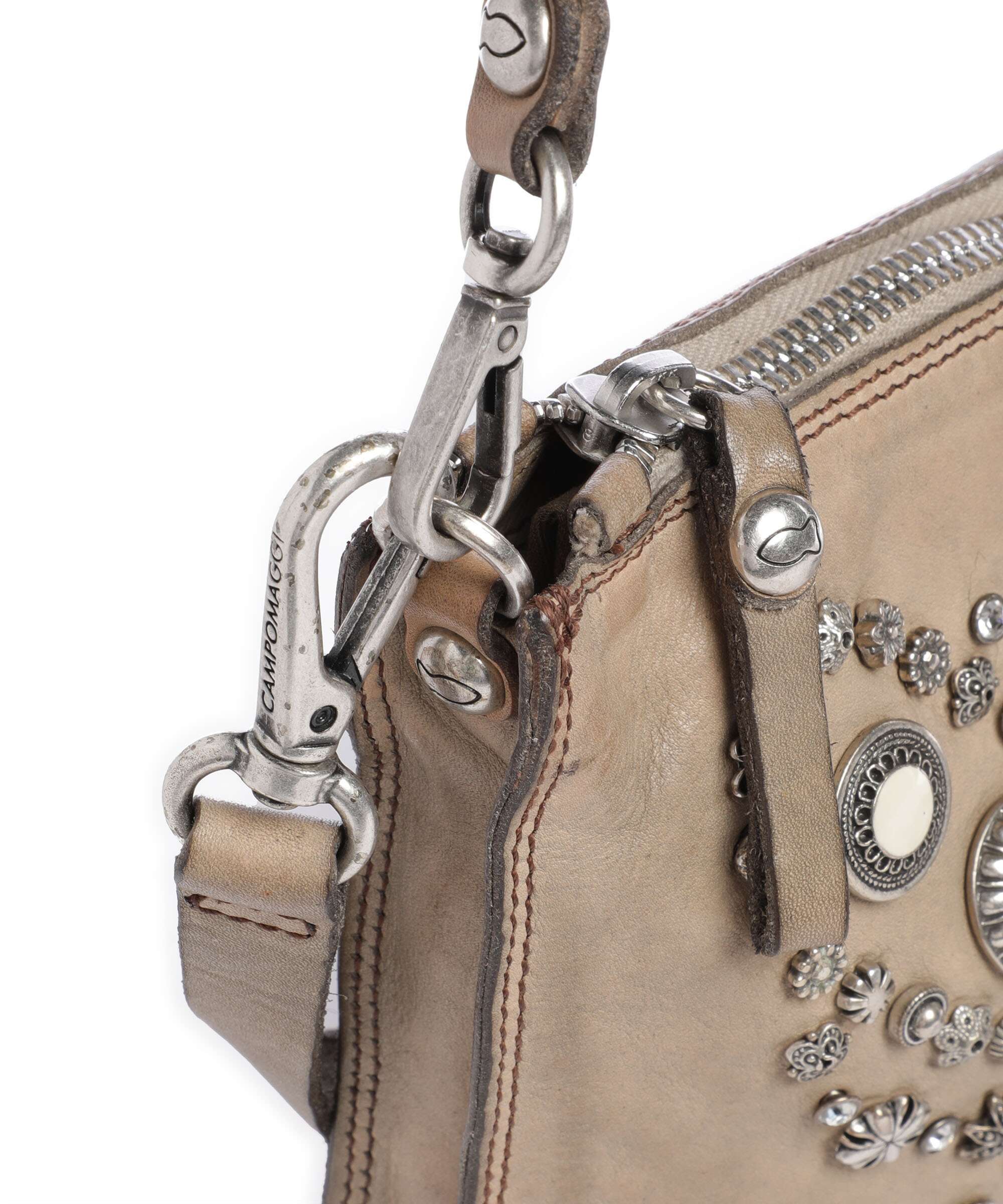 Campomaggi Shoulder bag ghiaccio - Image 6