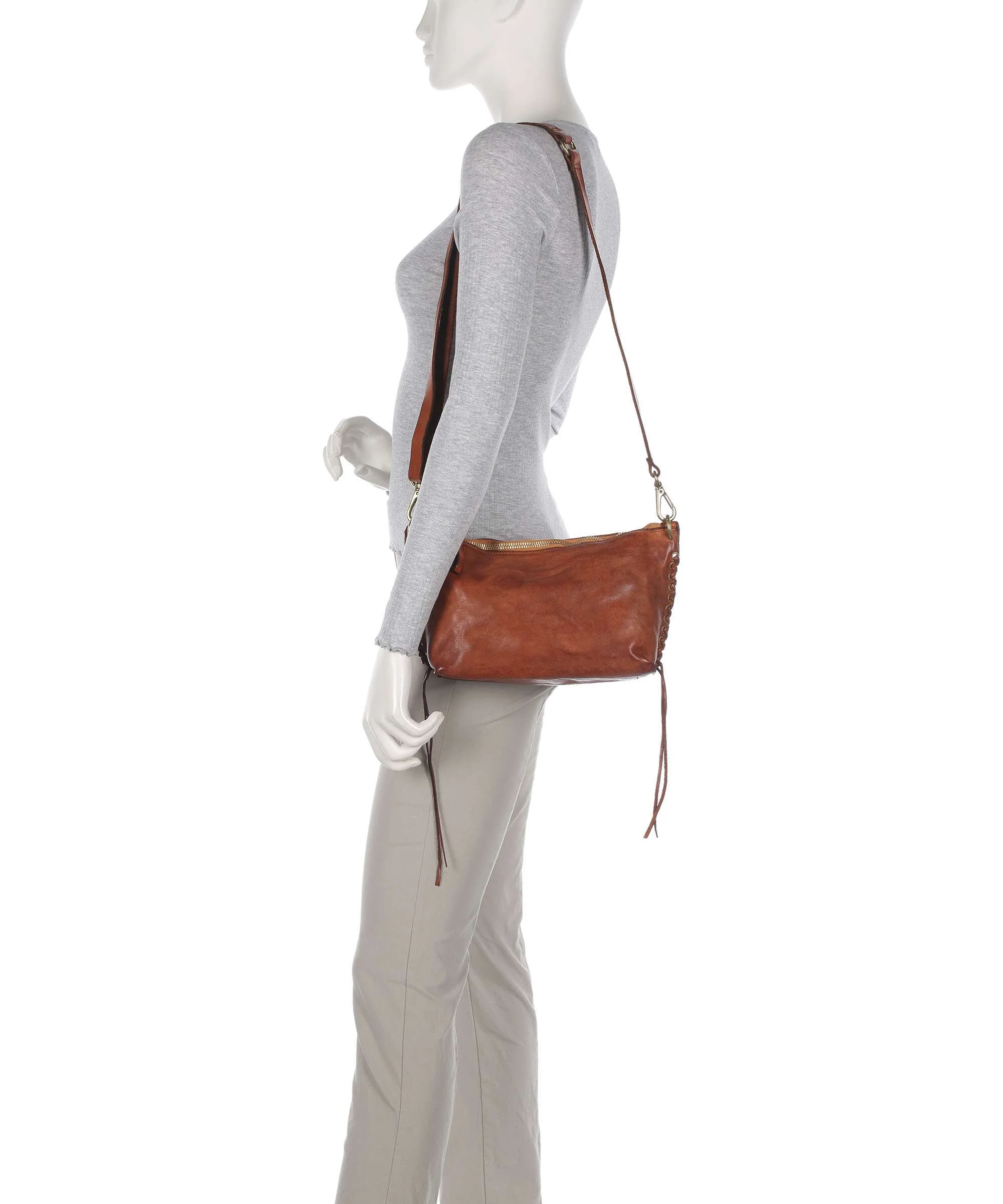 Campomaggi Shoulder bag cognac - Image 3