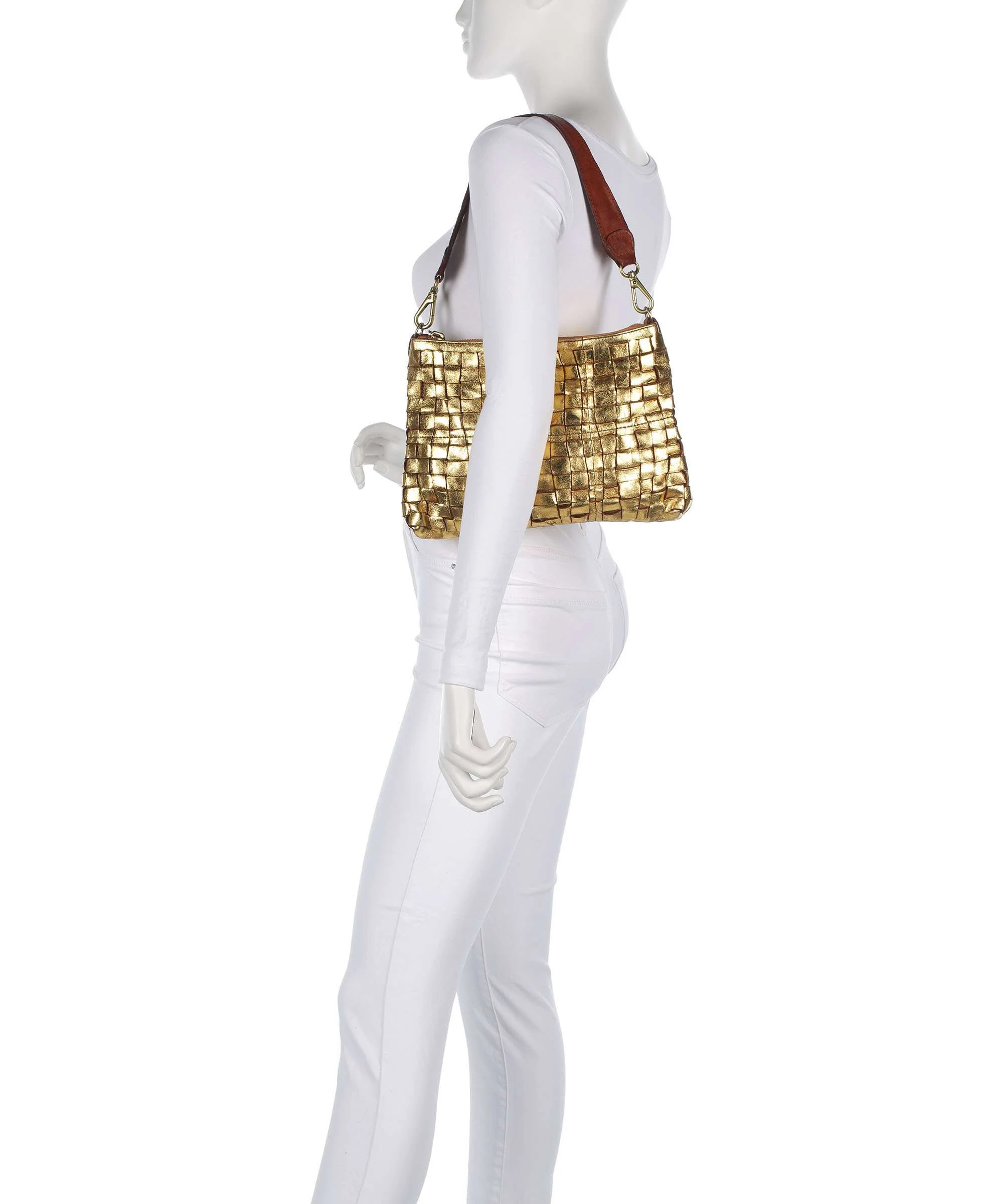 Campomaggi Shoulder bag gold - Image 3