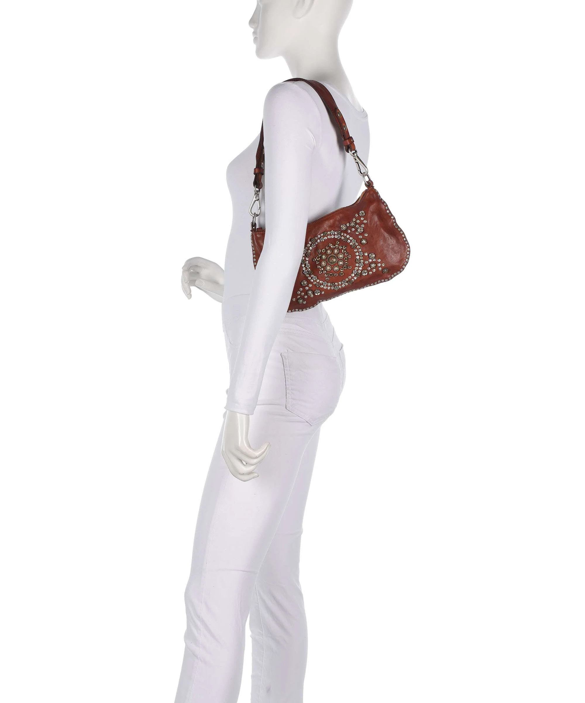 Campomaggi Shoulder bag cognac - Image 3