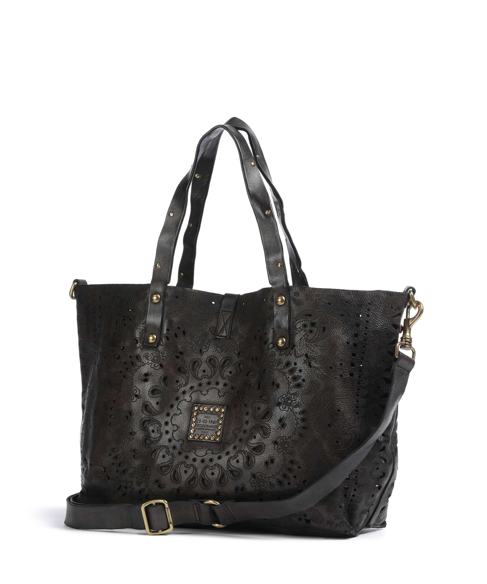 Campomaggi Tote bag grigio - Image 2