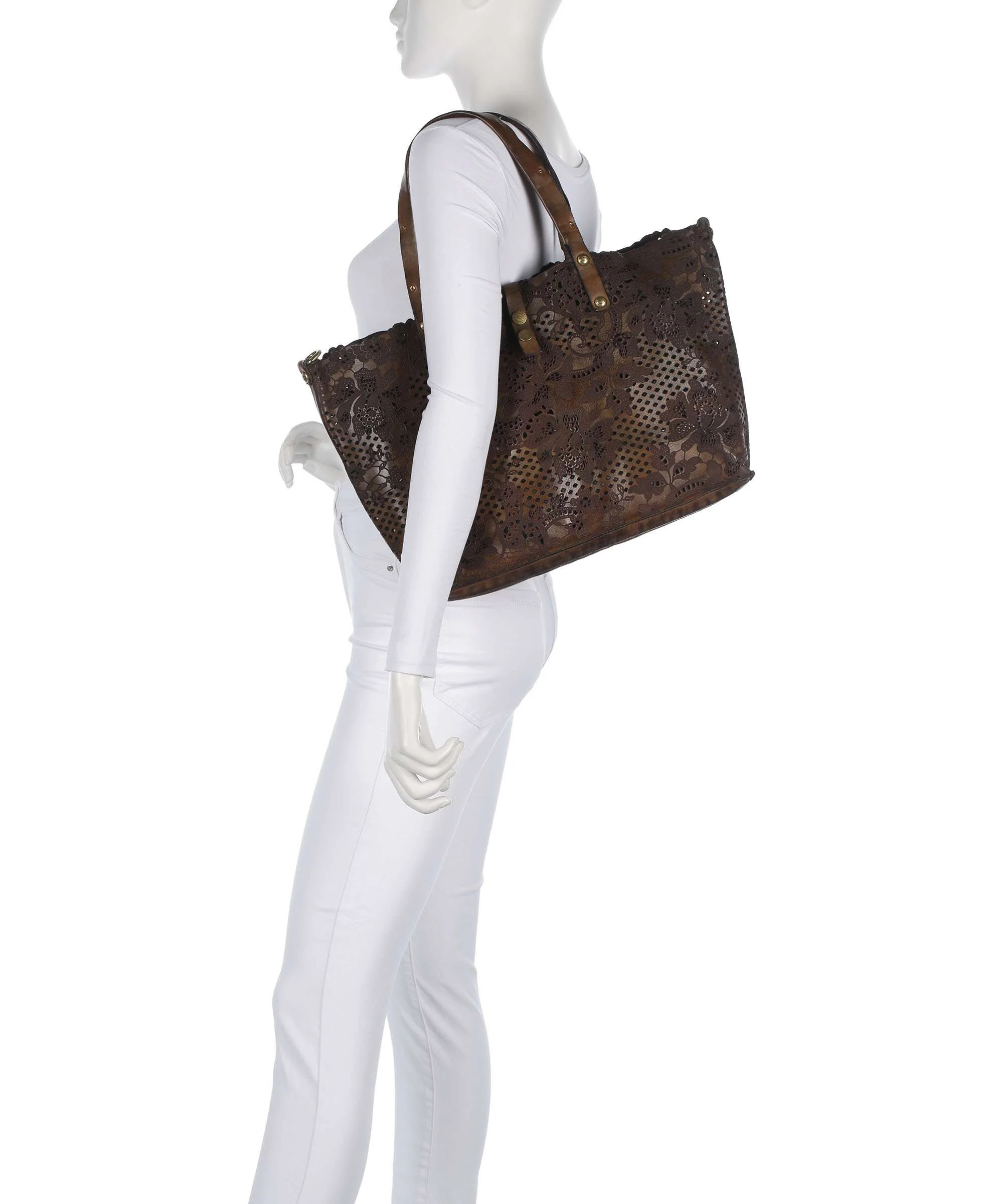 Campomaggi Tote bag military - Image 3