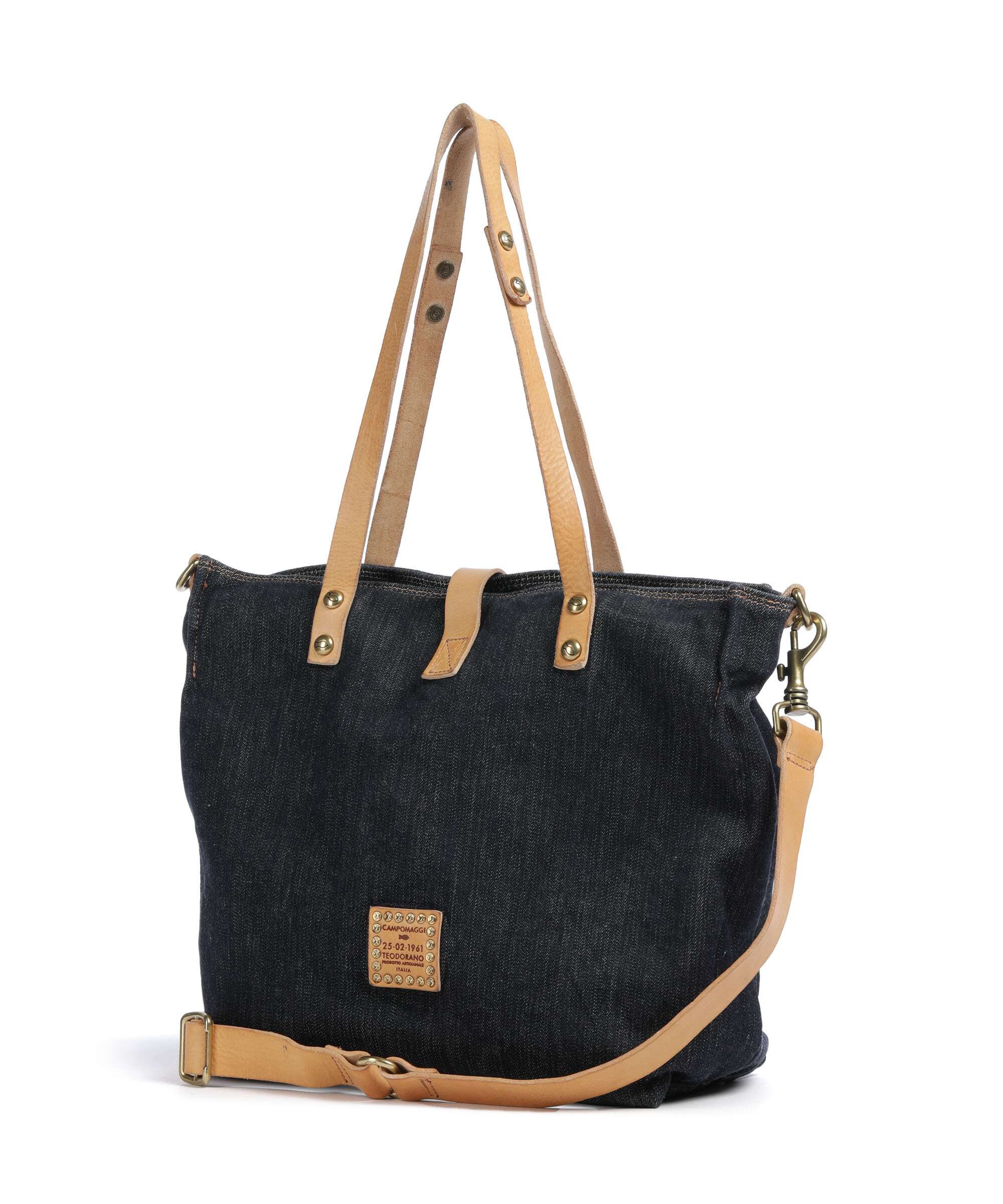 Campomaggi Tote bag blue - Image 2