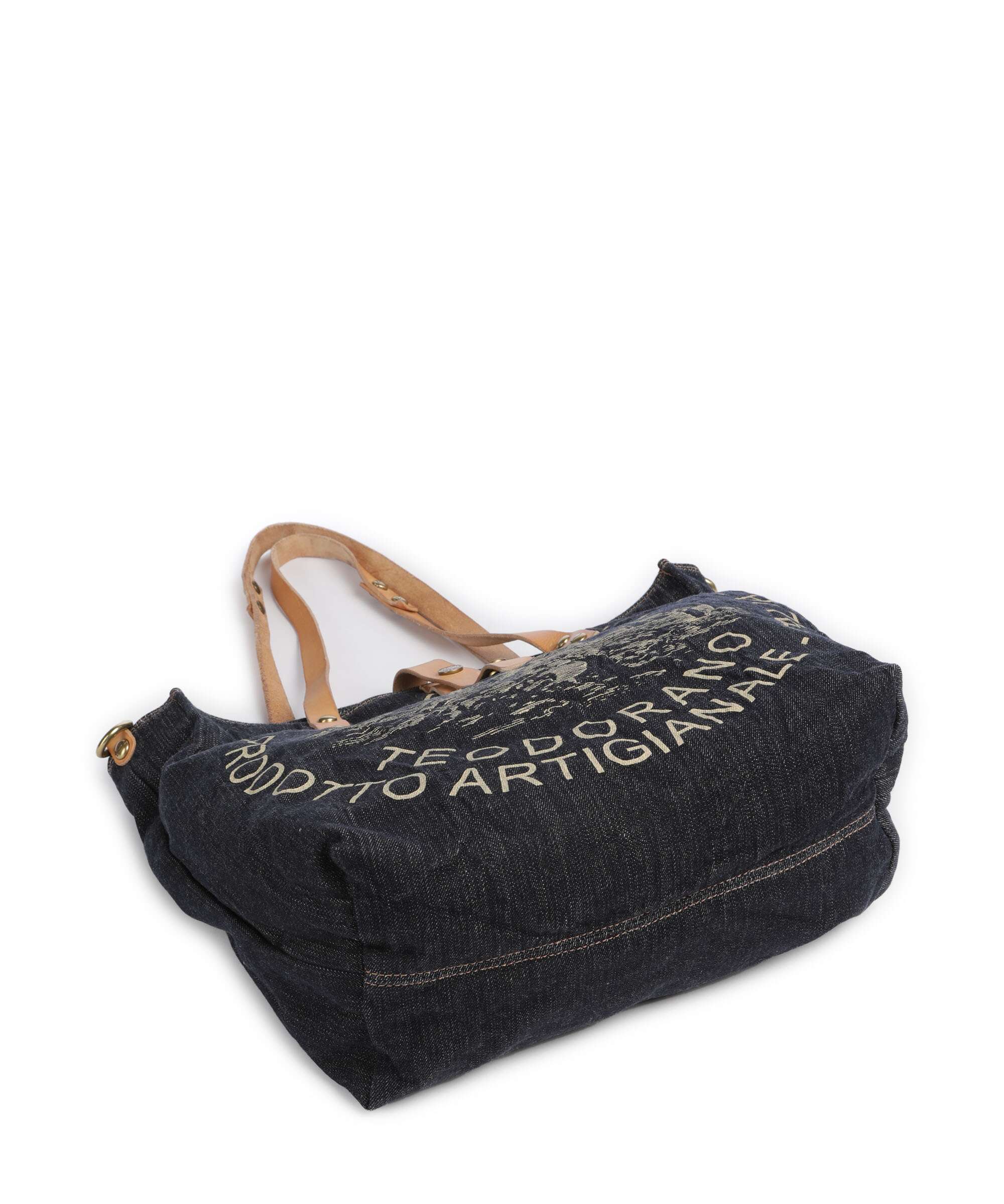 Campomaggi Tote bag blue - Image 4