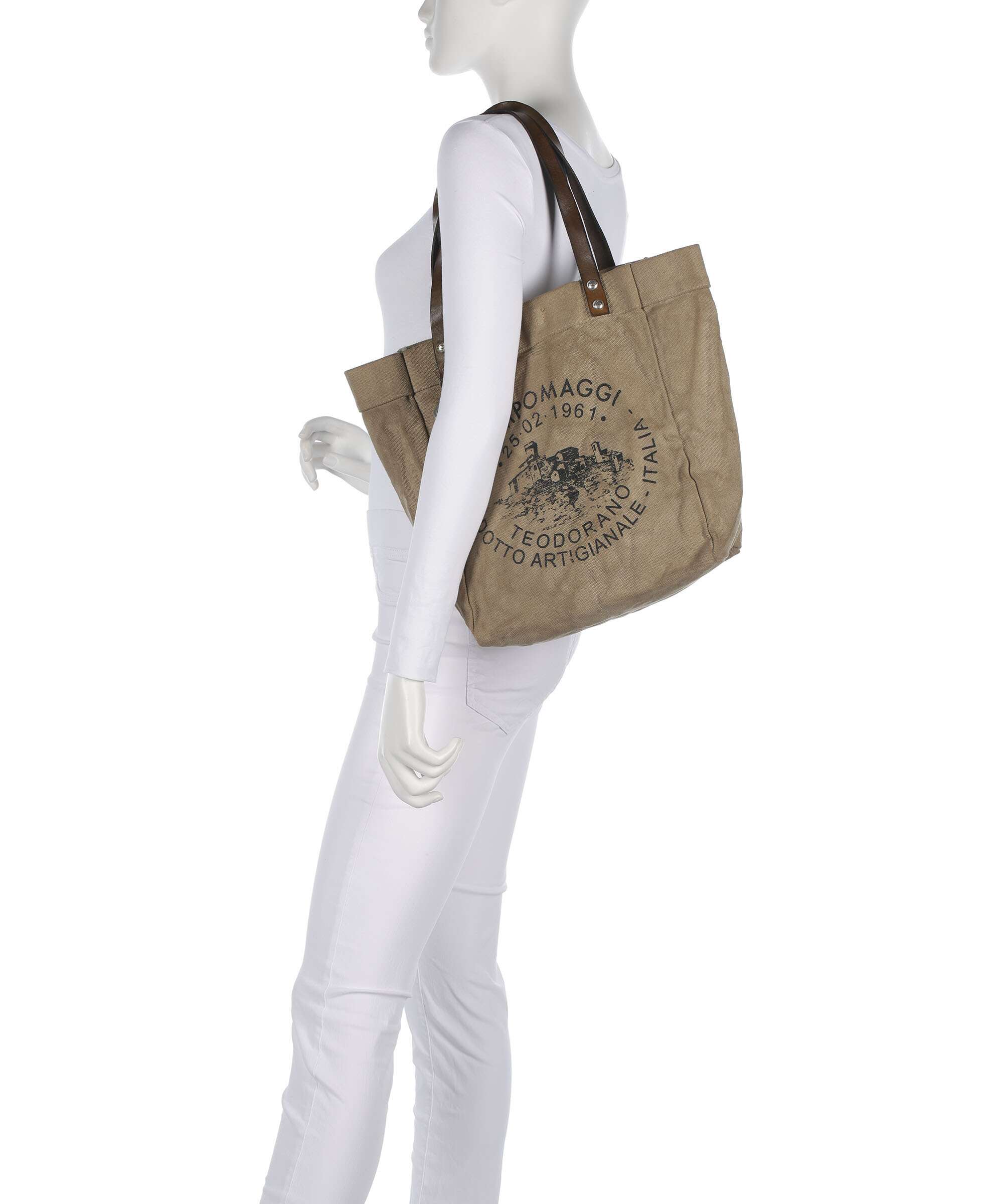 Campomaggi Tote bag brown - Image 3