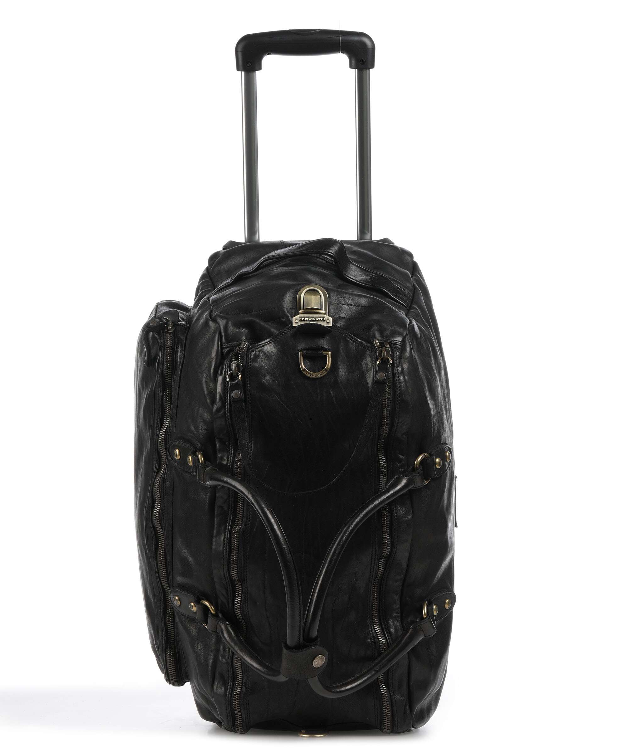 Campomaggi Travel bag with wheels nero - Image 3