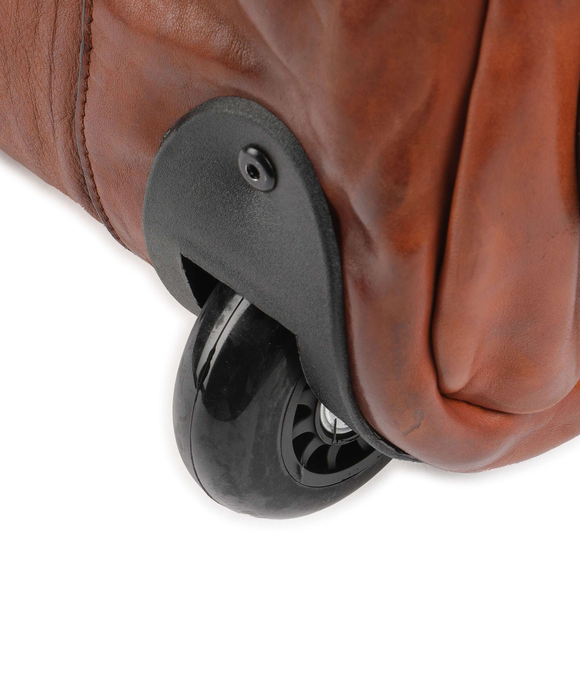 Campomaggi Travel bag with wheels cognac - Image 6