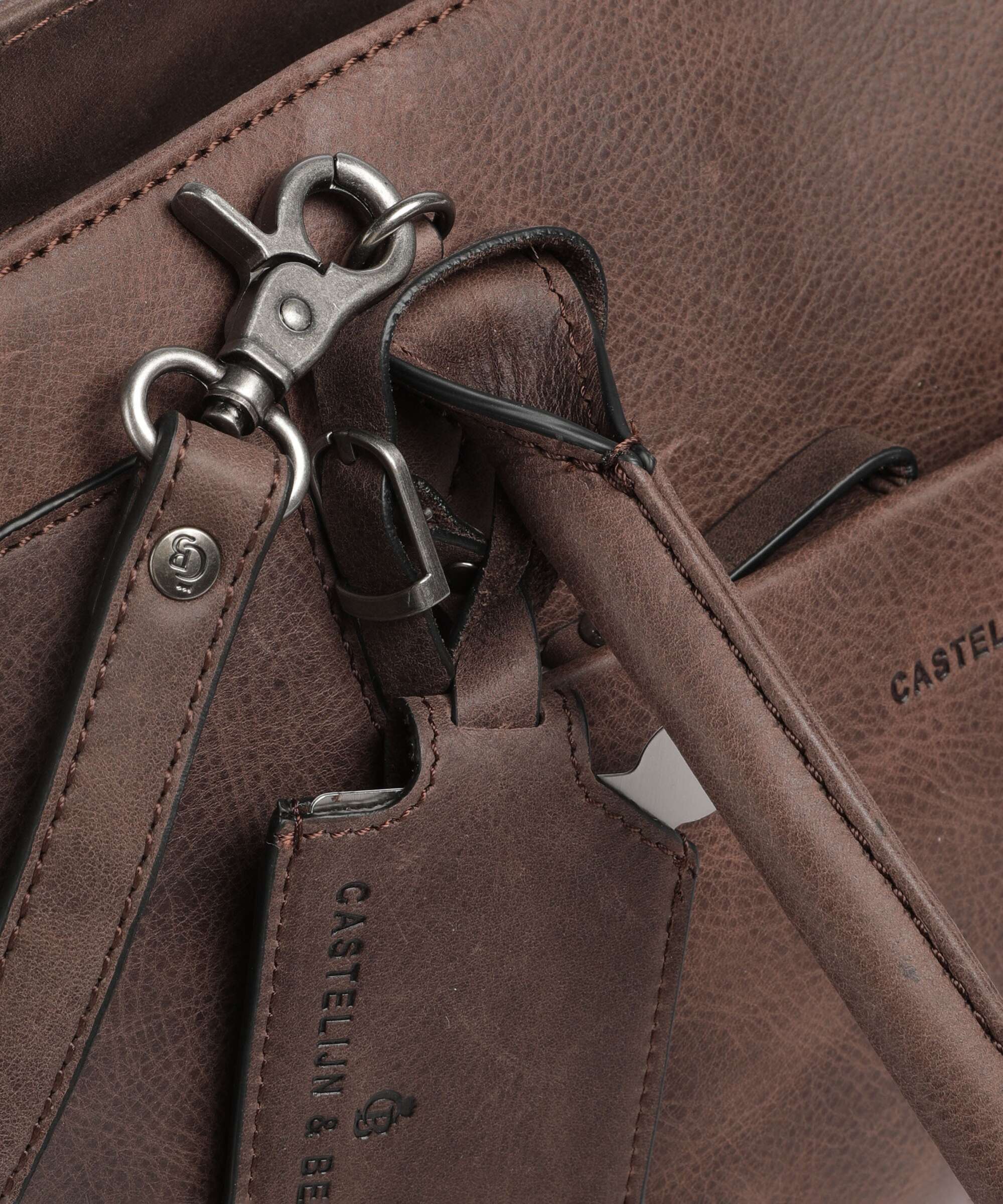 Castelijn & Beerens Carisma Briefcase mocca - Image 4
