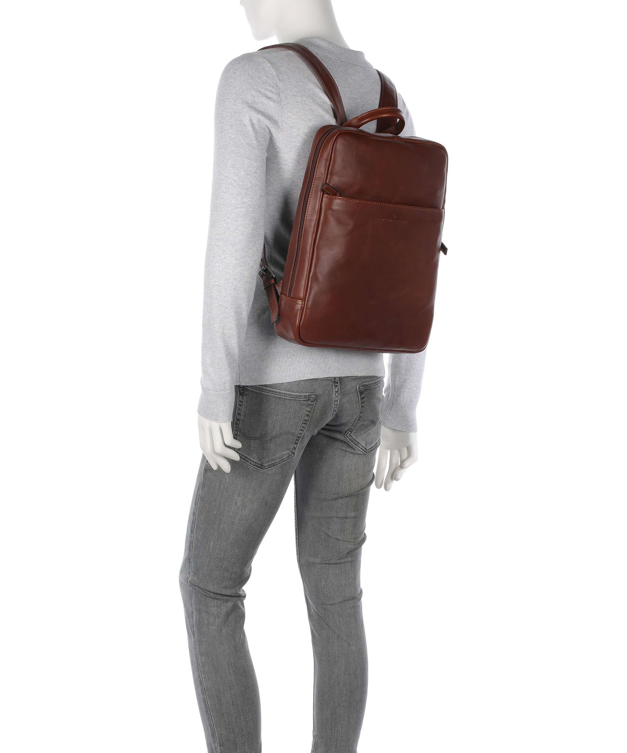 Castelijn & Beerens Special Backpack cognac - Image 3
