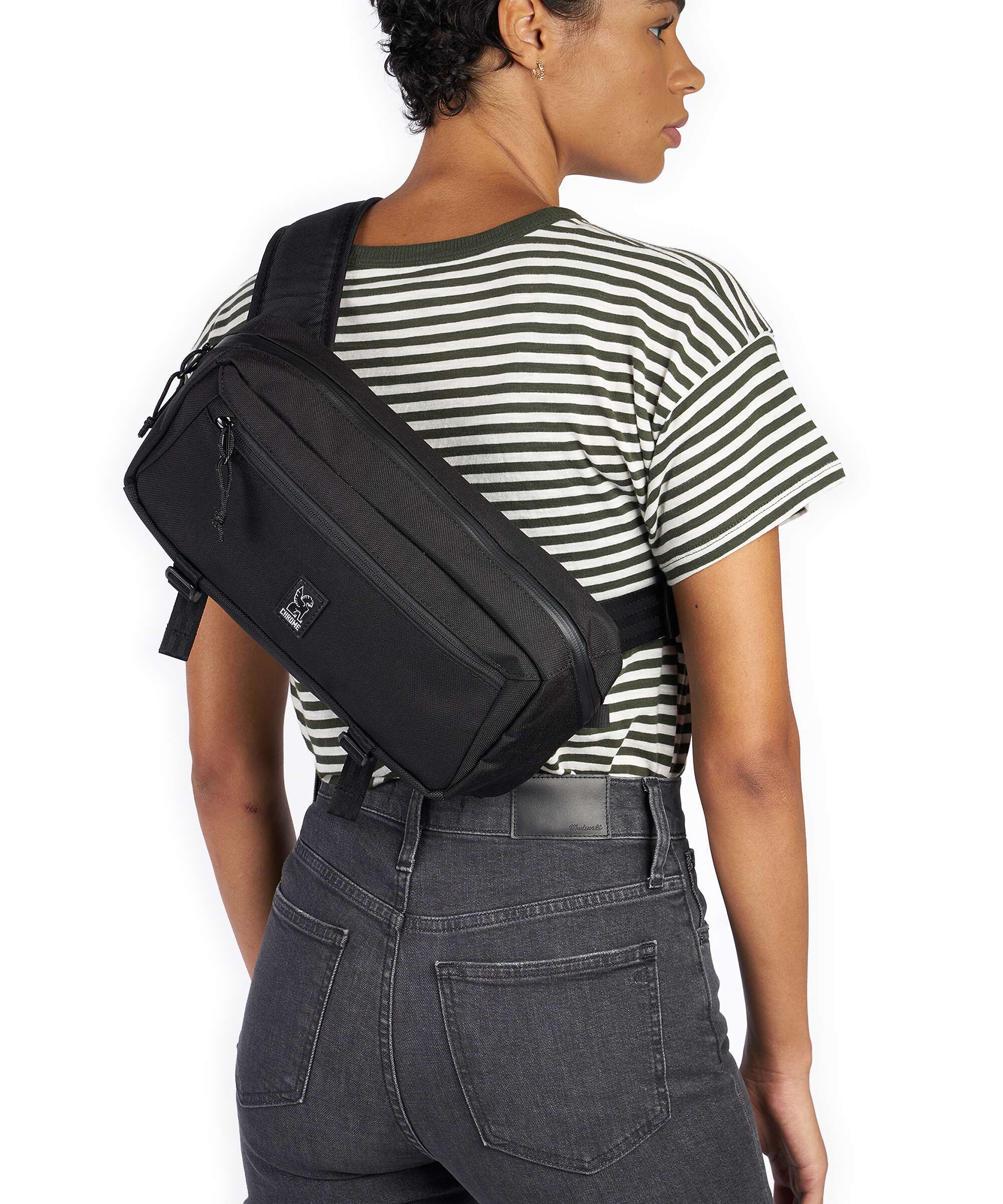 Chrome Kadet Mini Sling bag black tarp - Image 3