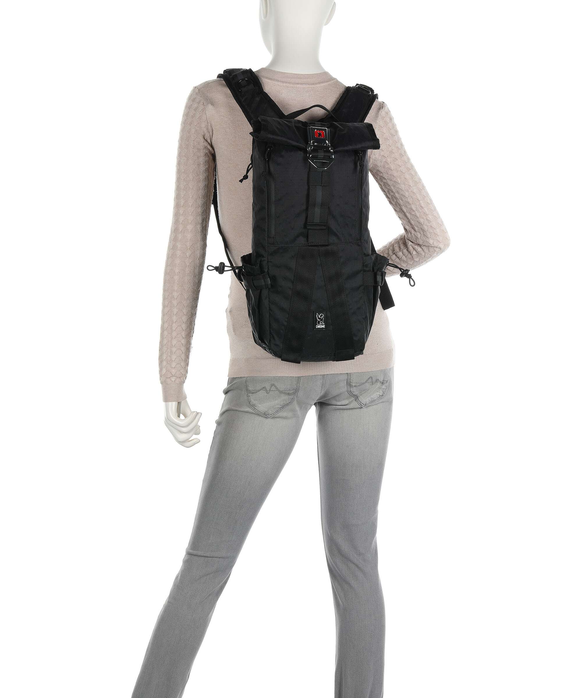 Chrome Tensile Trail Hydro Rolltop backpack black - Image 3