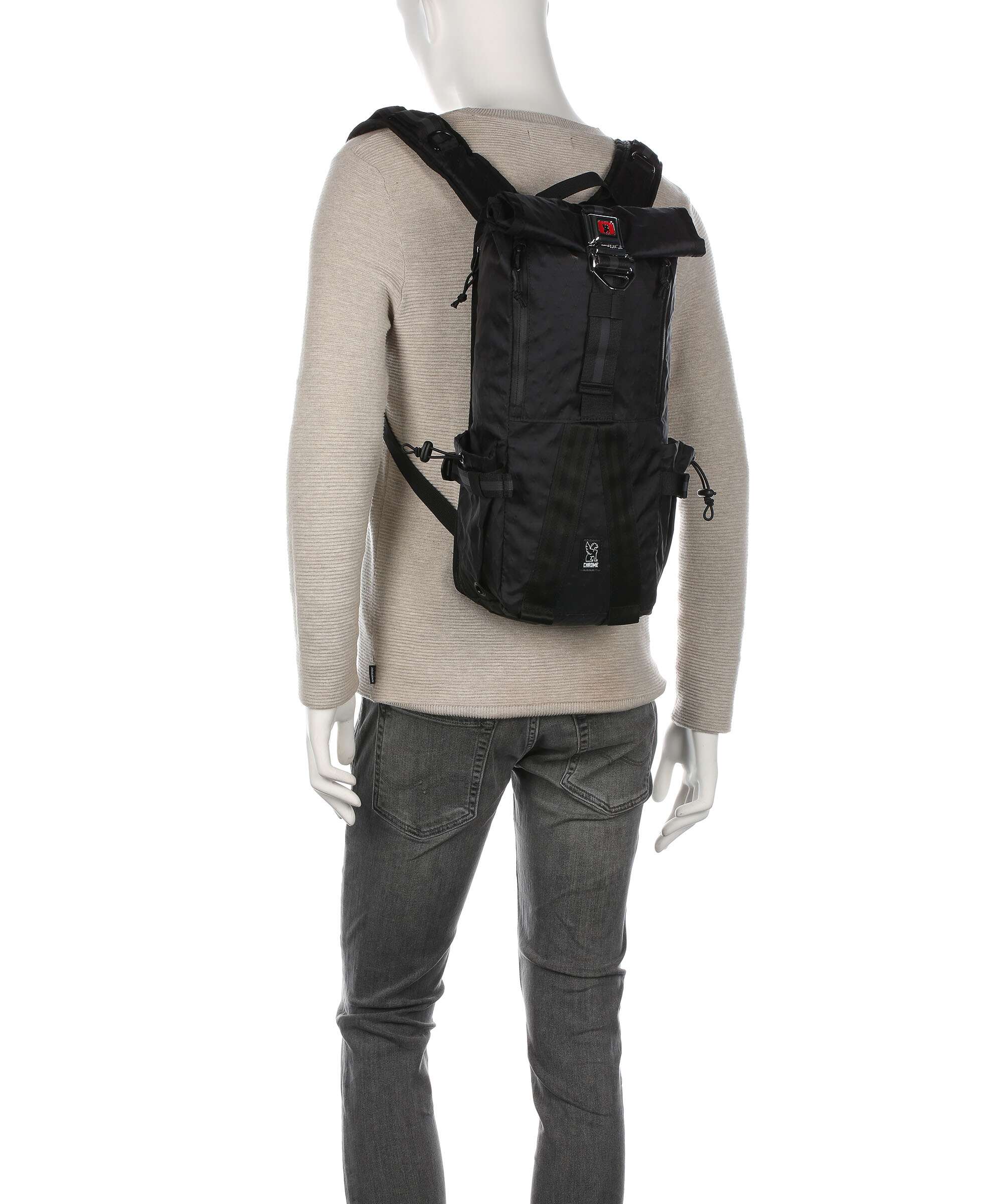 Chrome Tensile Trail Hydro Rolltop backpack black - Image 4