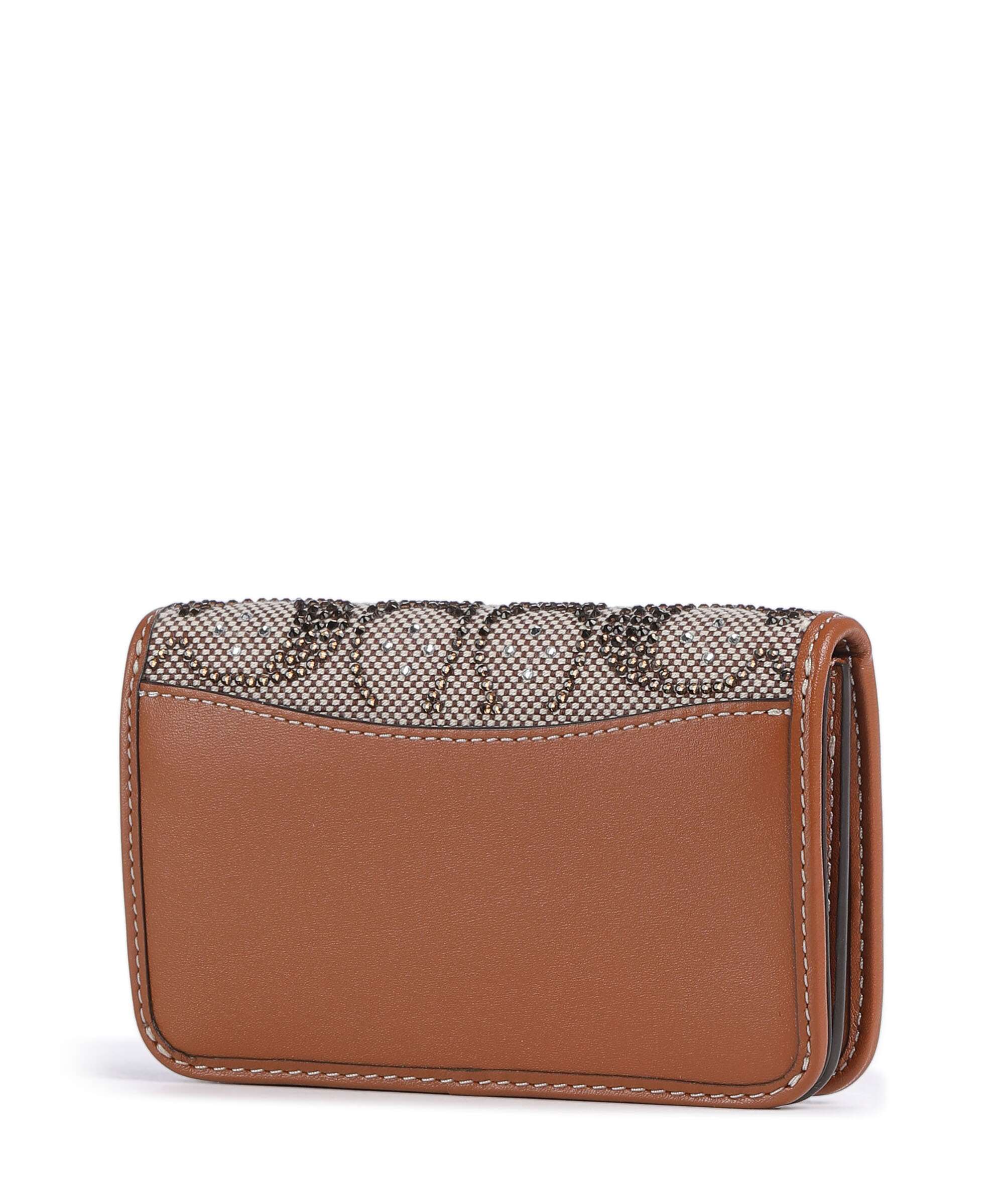 Coach Essential Crystal Signature Jacquard Wallet burnished amber - Image 3