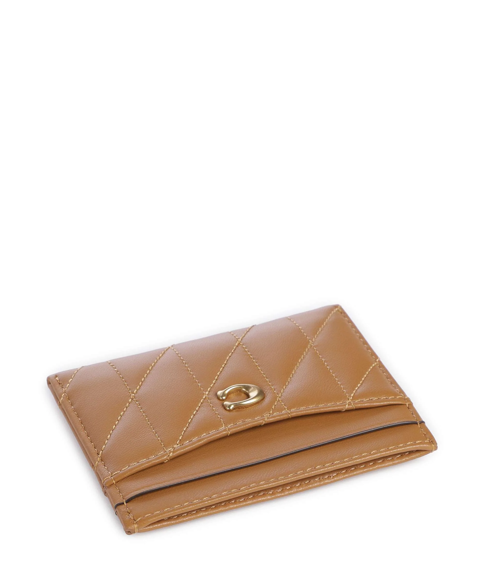 Coach Essential Pillow Credit card holder honey brown - Image 3