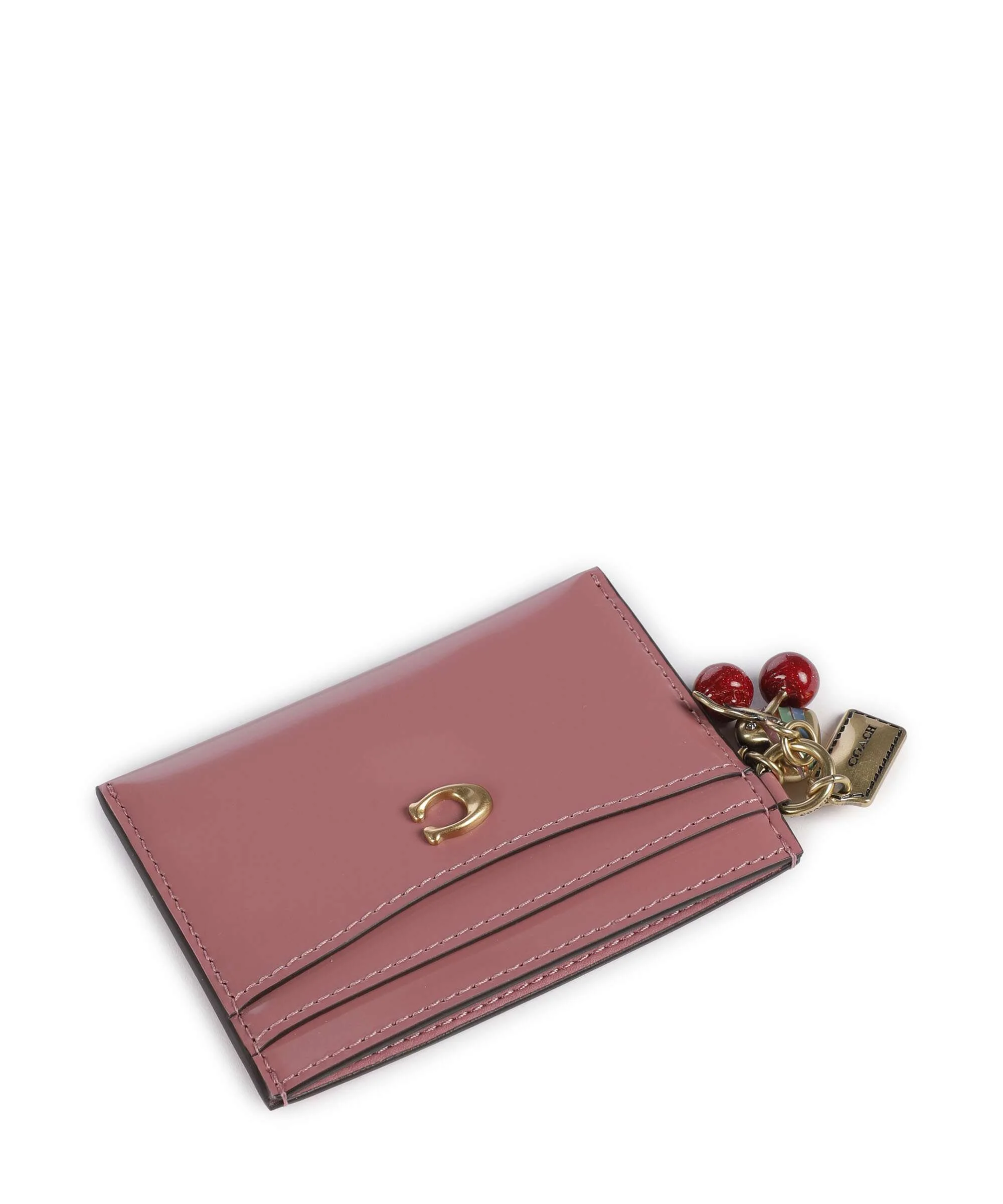 Coach Essential Spazzolato Credit card holder peony - Image 3