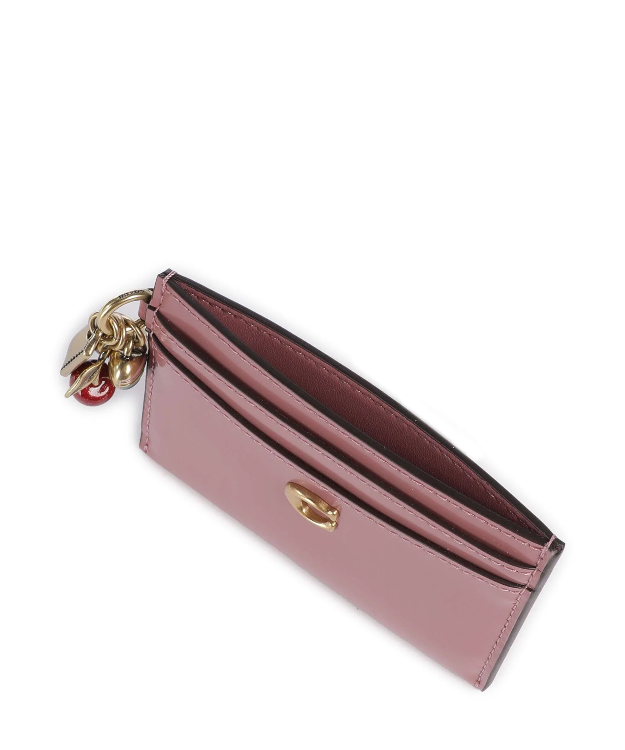 Coach Essential Spazzolato Credit card holder peony - Image 4