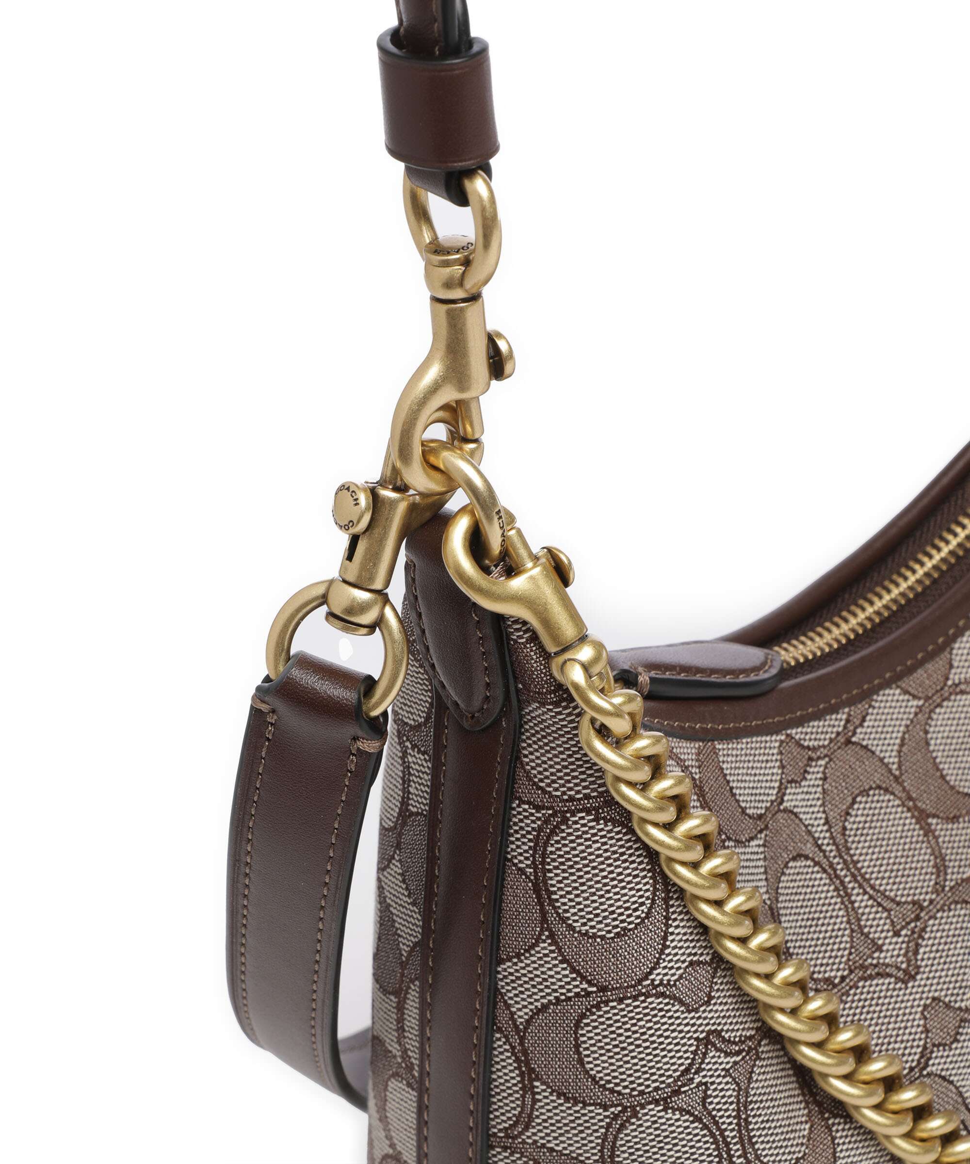 Coach Juliet Signature Jacquard 25 Shoulder bag oak maple - Image 5