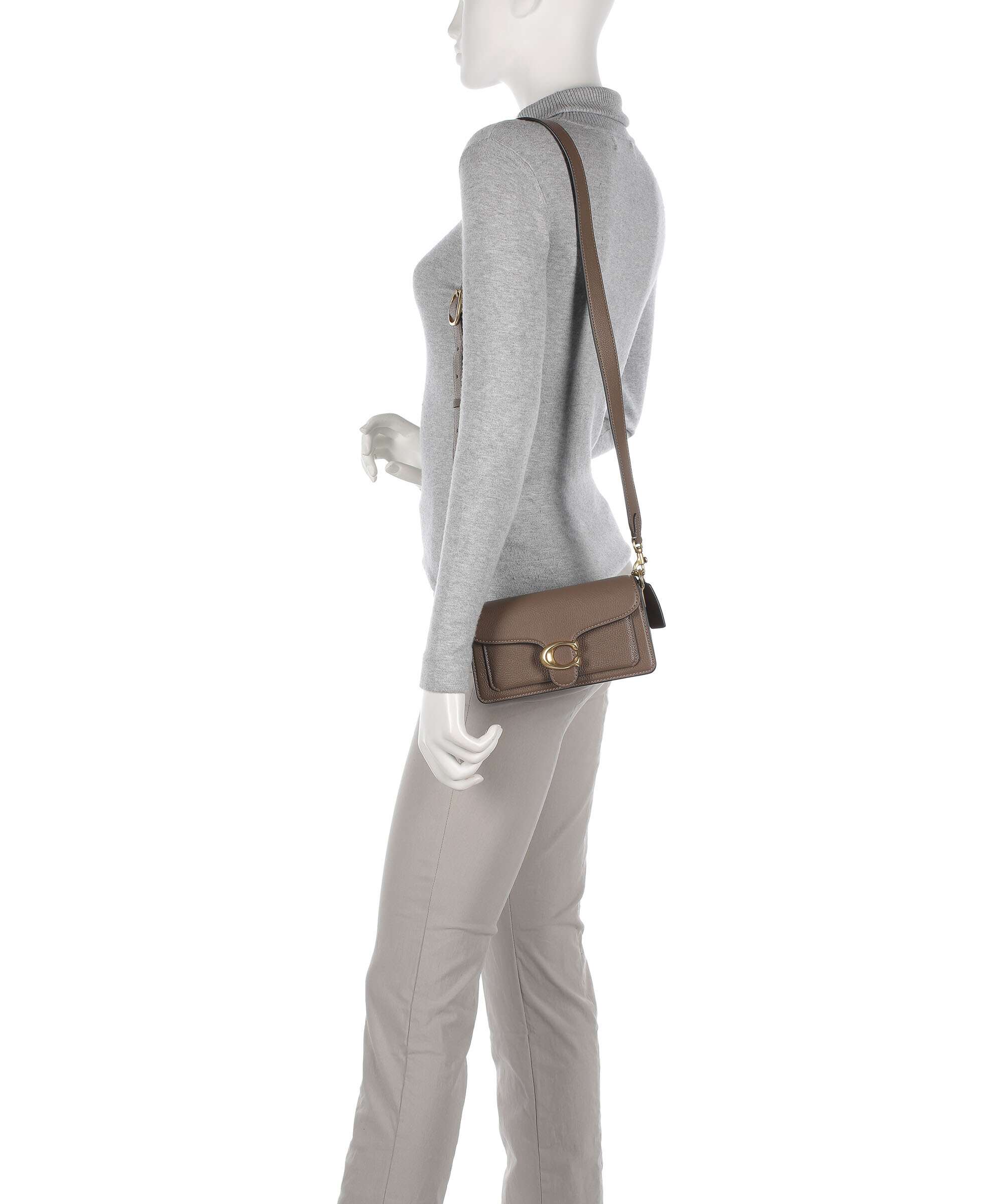 Coach Tabby 20 Crossbody bag dark stone - Image 3