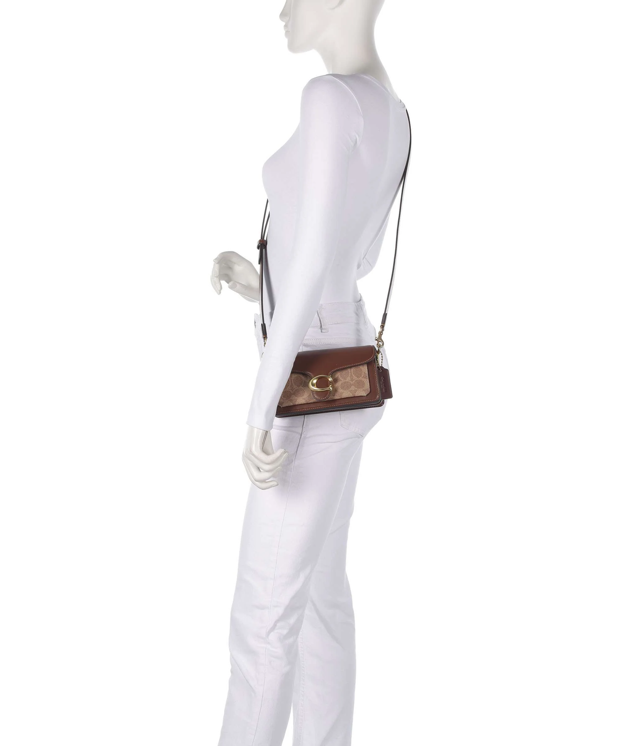 Coach Tabby 20 Shoulder bag tan brown - Image 4