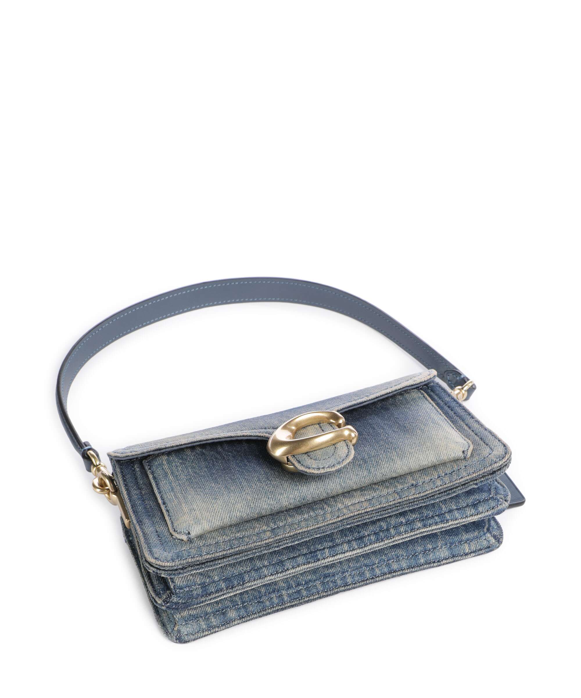 Coach Tabby Loved Denim 20 Shoulder bag dark indigo - Image 6