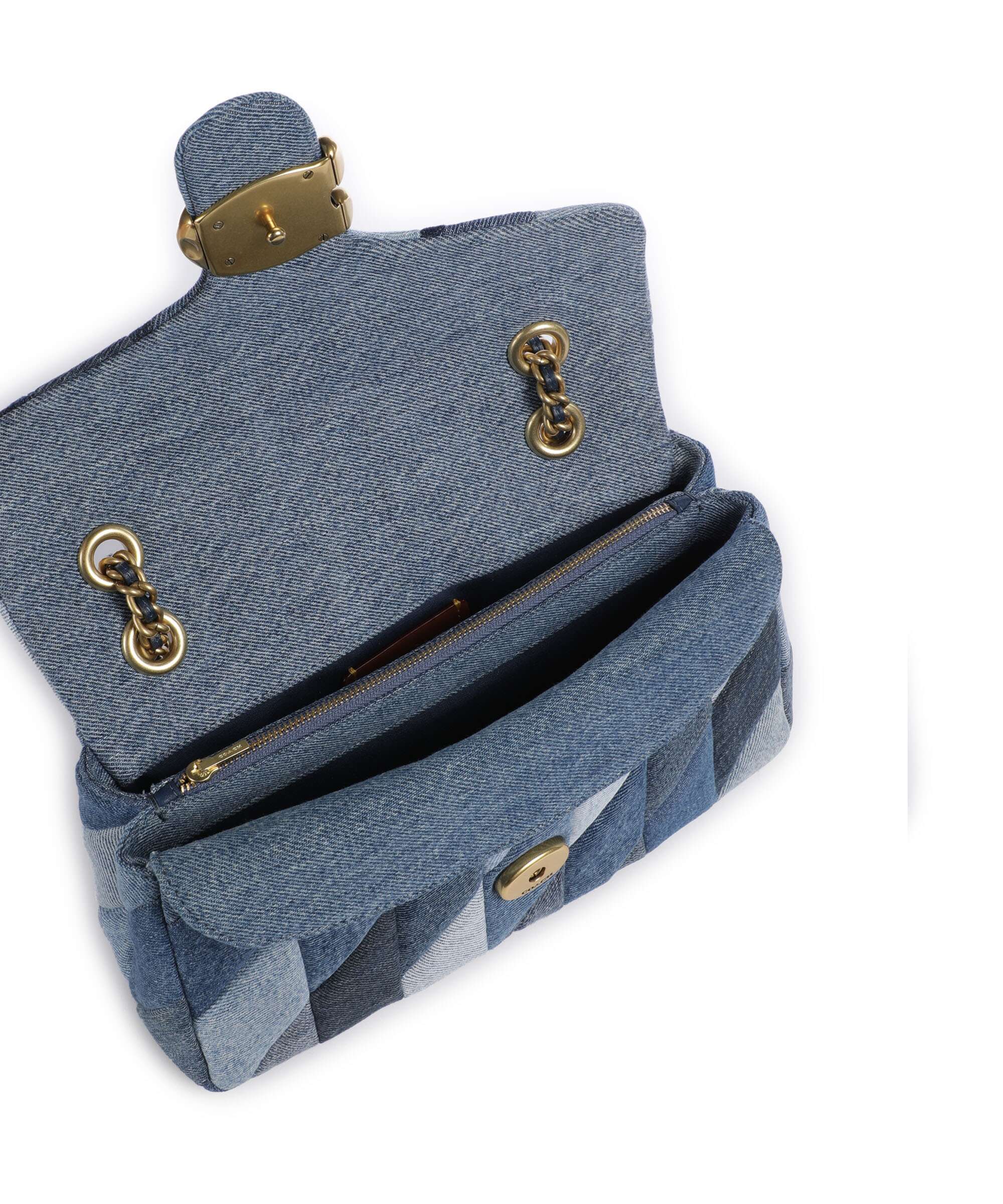 Coach Tabby Patchwork 26 Shoulder bag denim/multicolour - Image 7