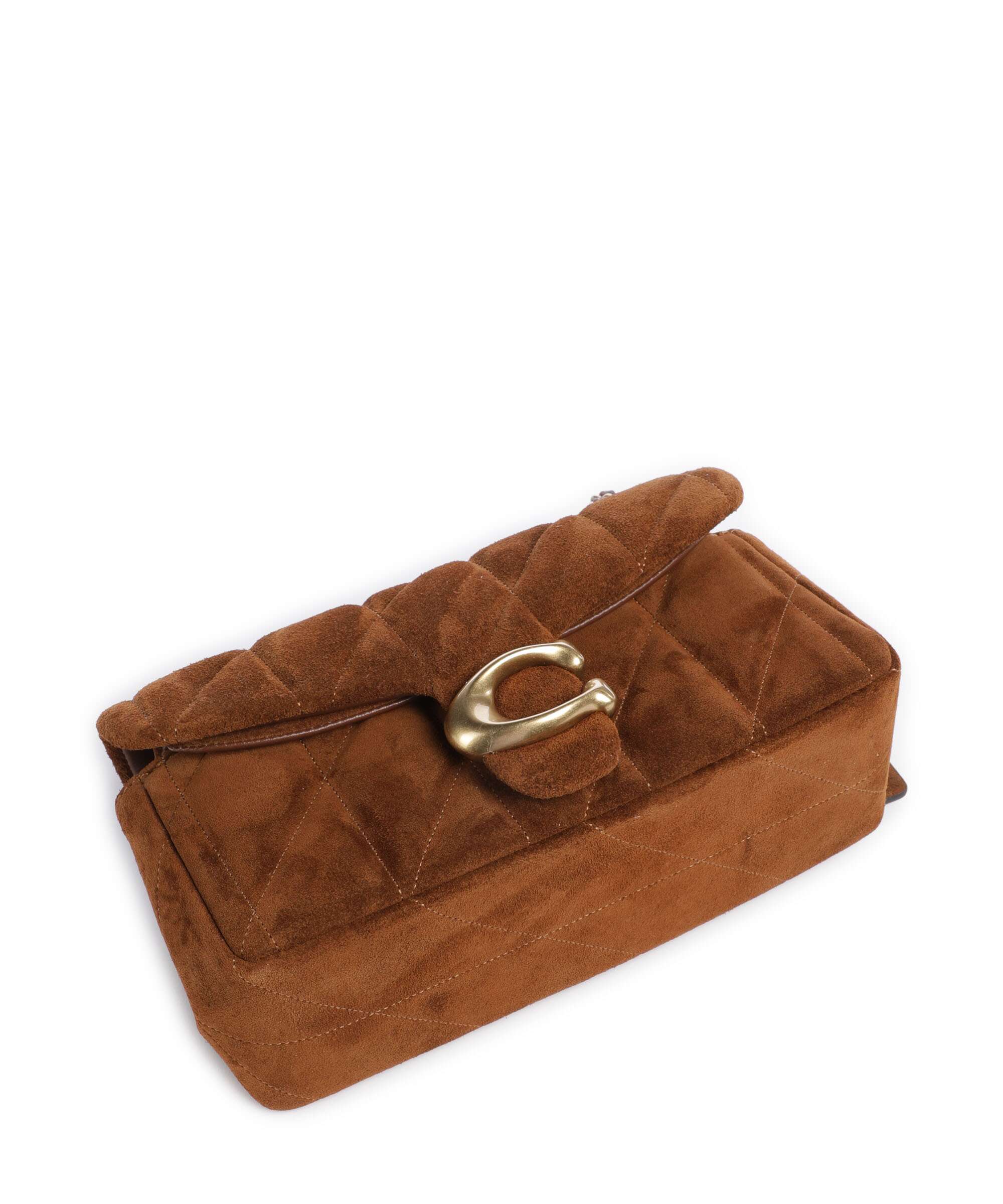 Coach Tabby Quilted Suede 20 Shoulder bag warm brown - Image 6