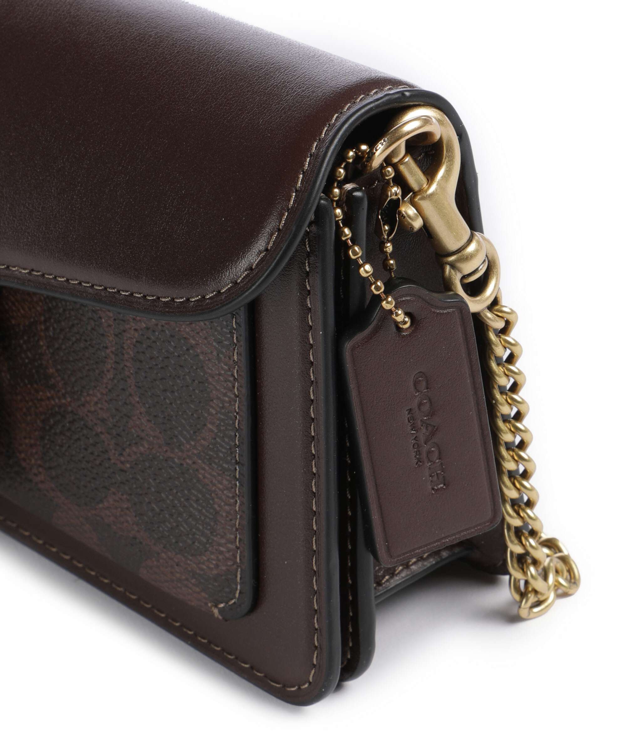 Coach Tabby Signature Chain 19 Crossbody bag maple - Image 5