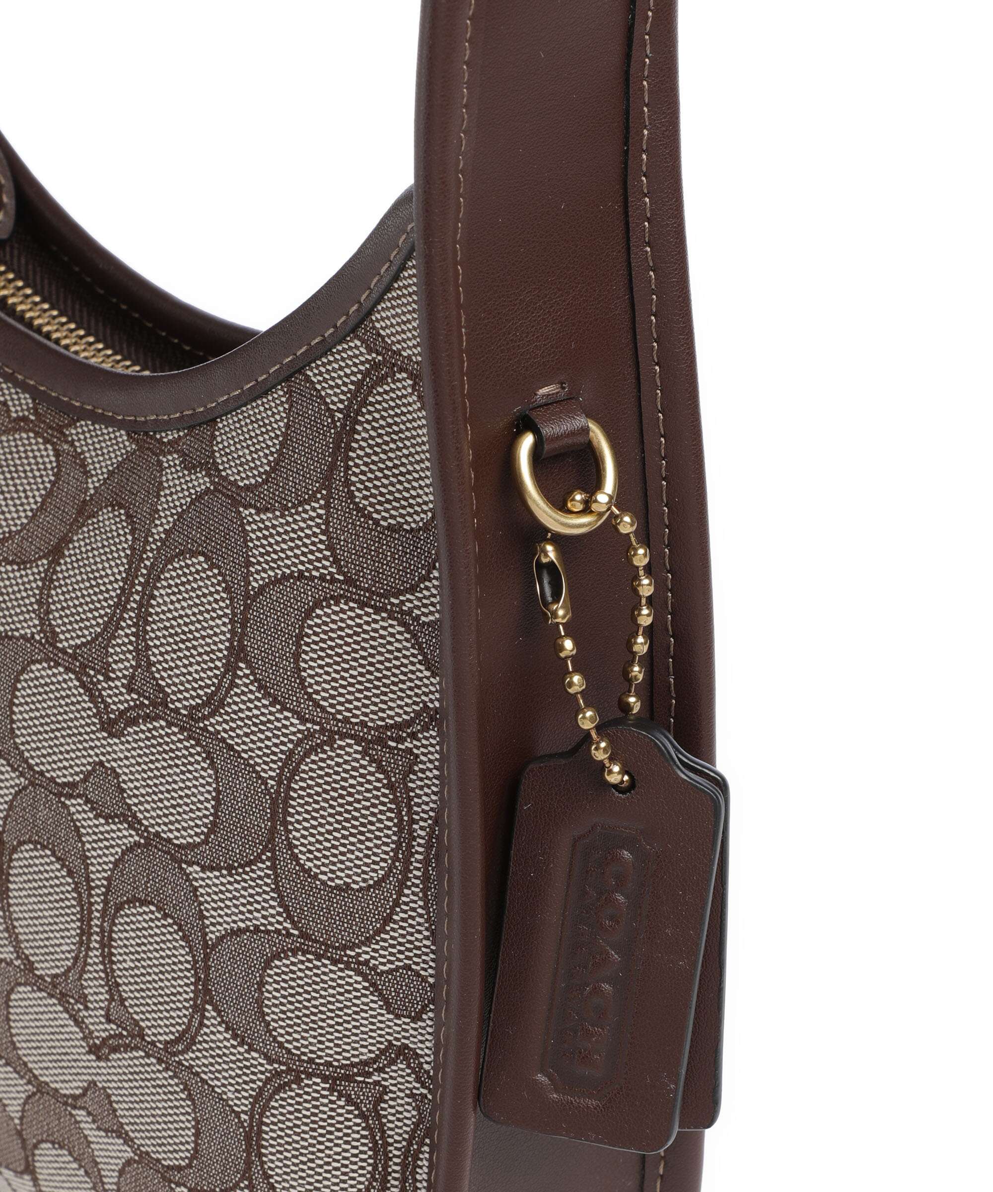 Coach The Coach Originals Curve Signature Jacquard Shoulder bag oak maple - Image 4