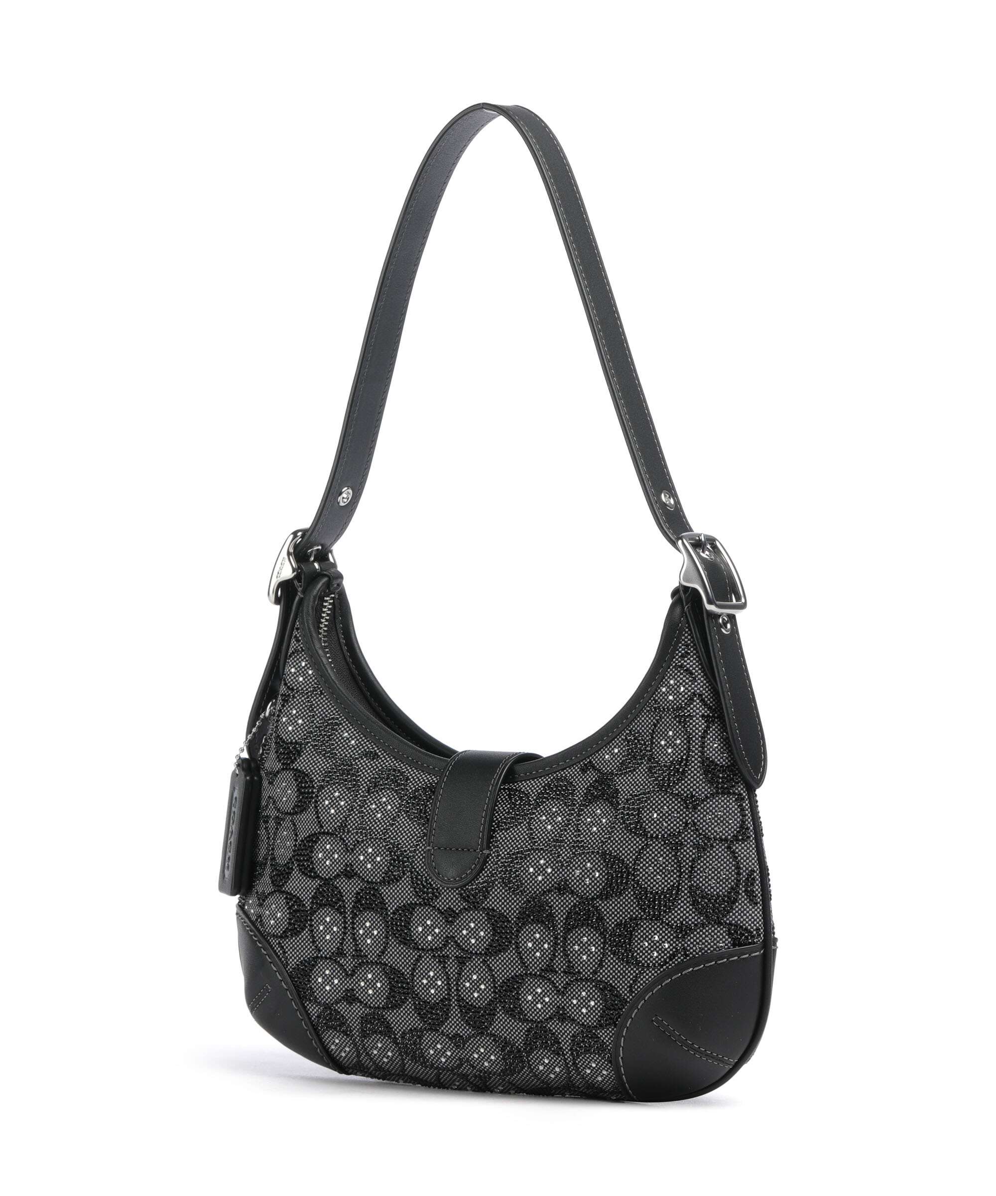 Coach The Coach Originals Hamptons Crystal Signature Shoulder bag black - Image 2