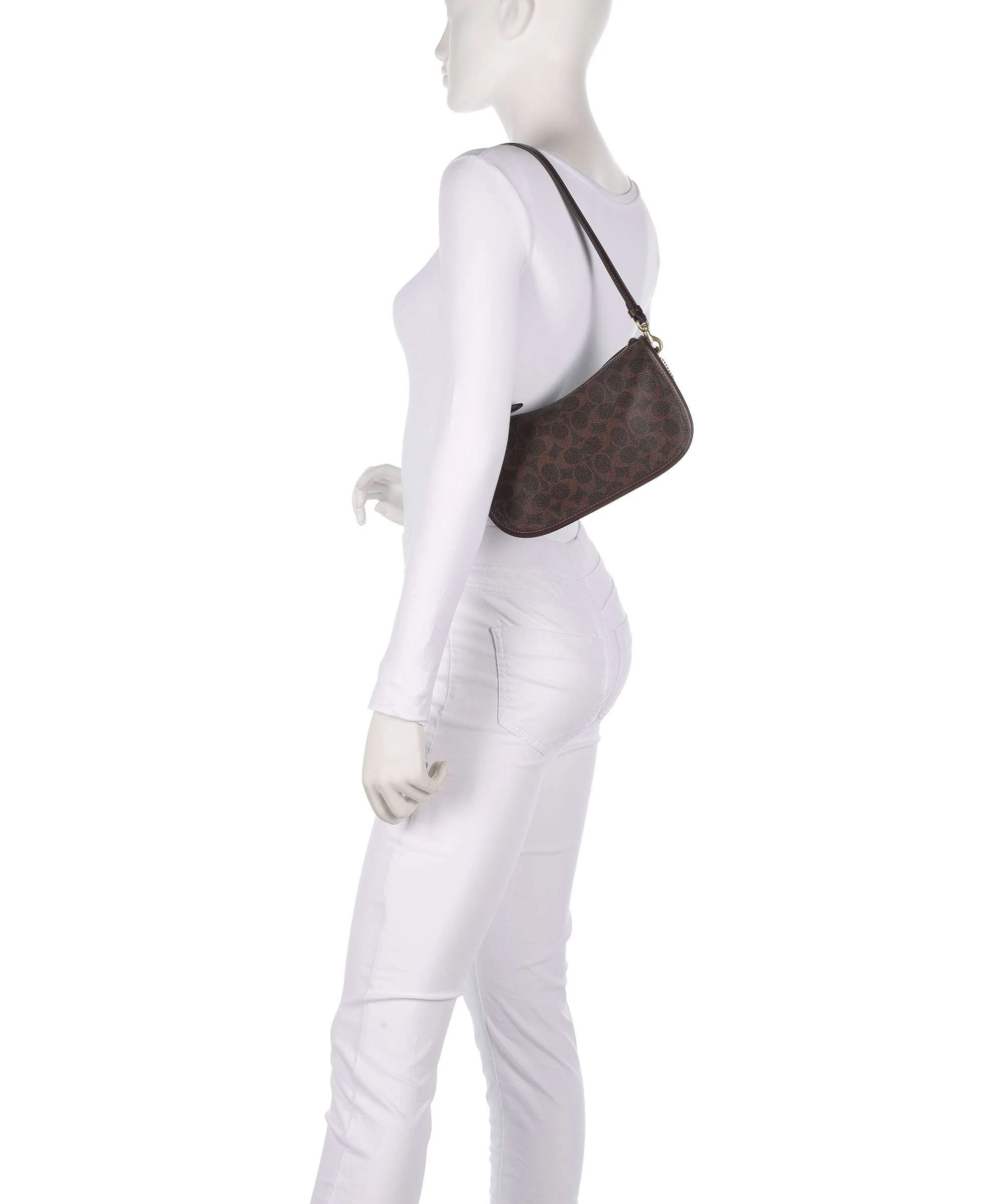 Coach Waverly Signature Shoulder bag maple - Image 4