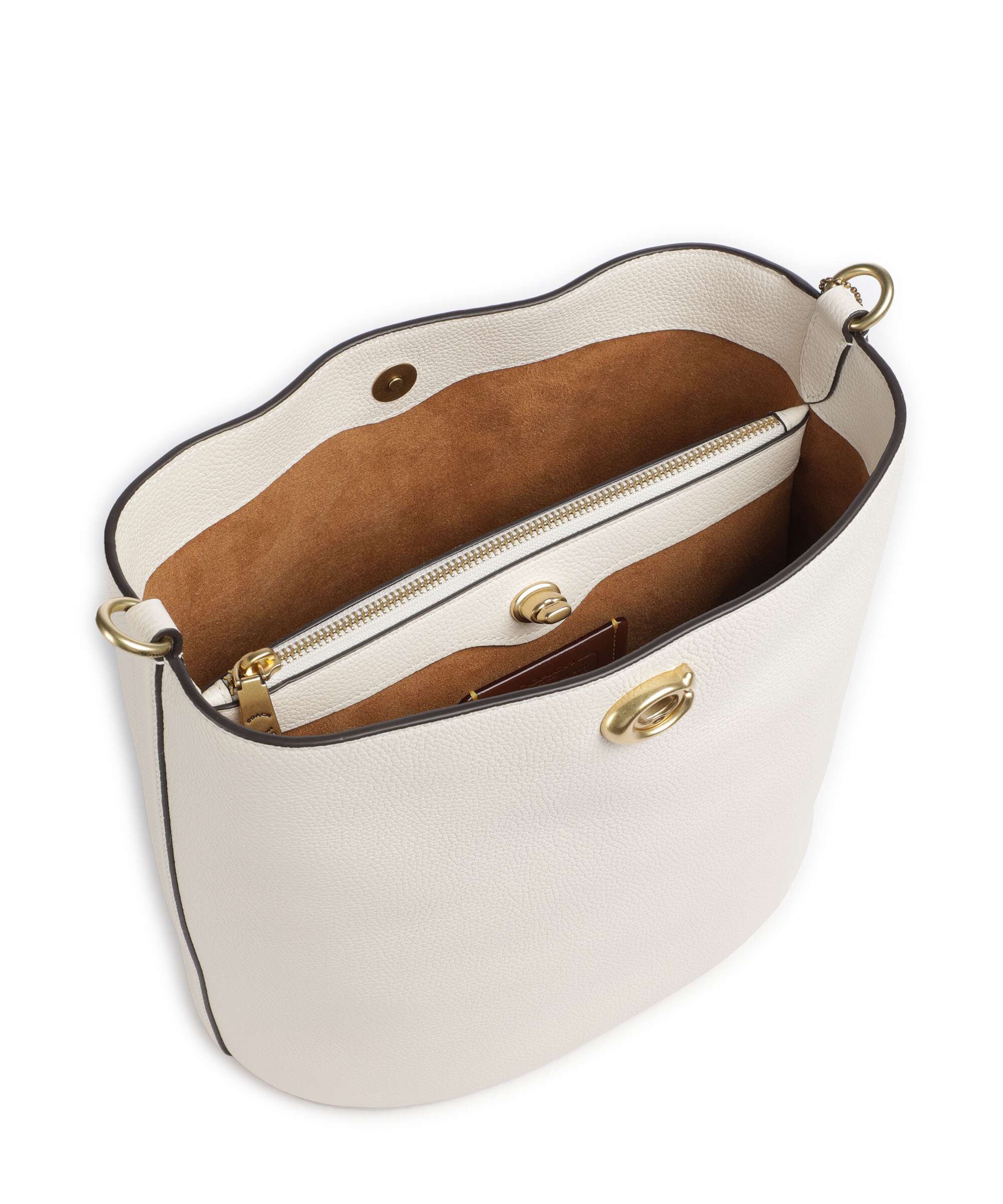 Coach Willow Soft Hobo bag chalk - Image 6