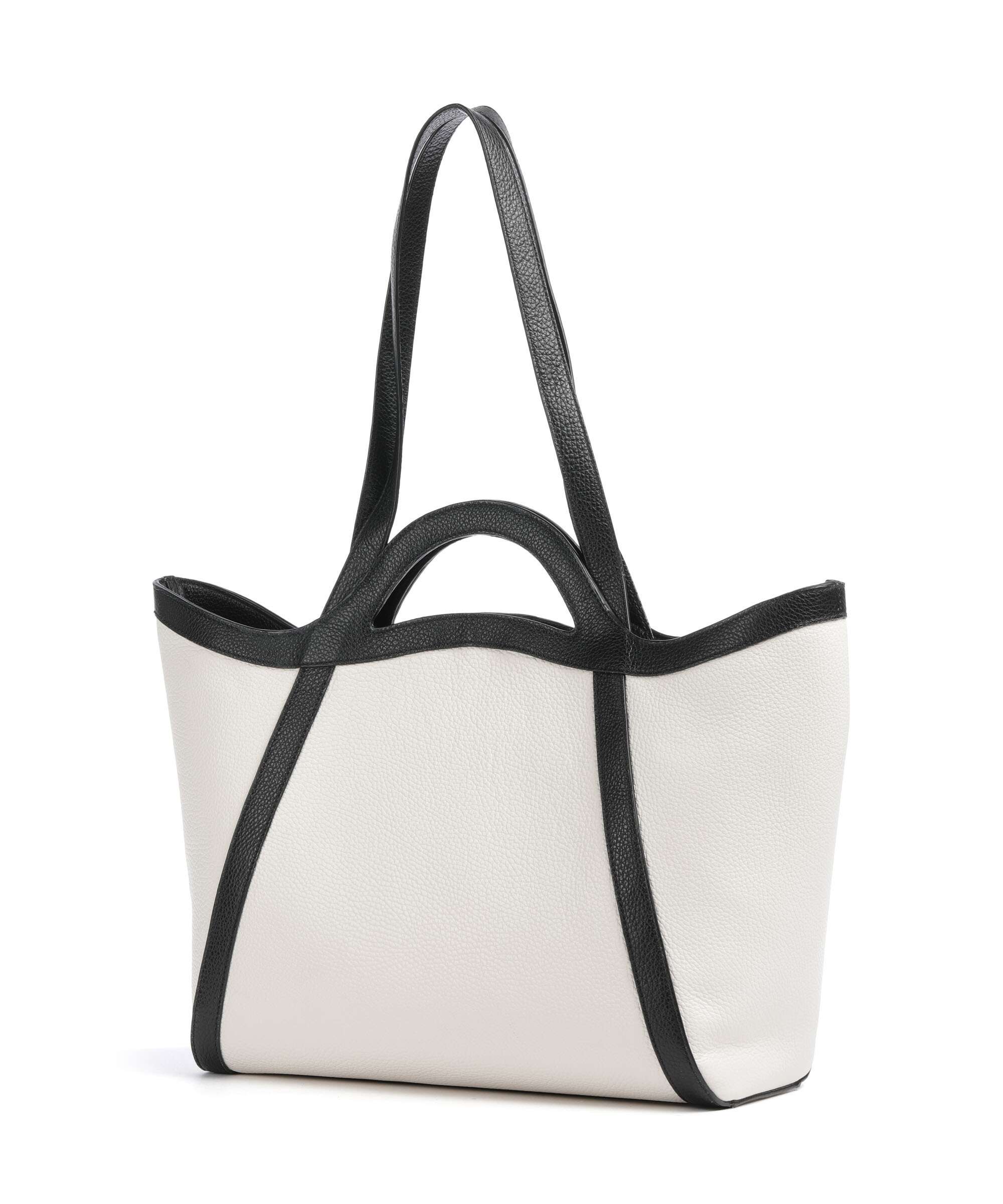 Coccinelle Amalia Tote bag blanco/noir - Image 4