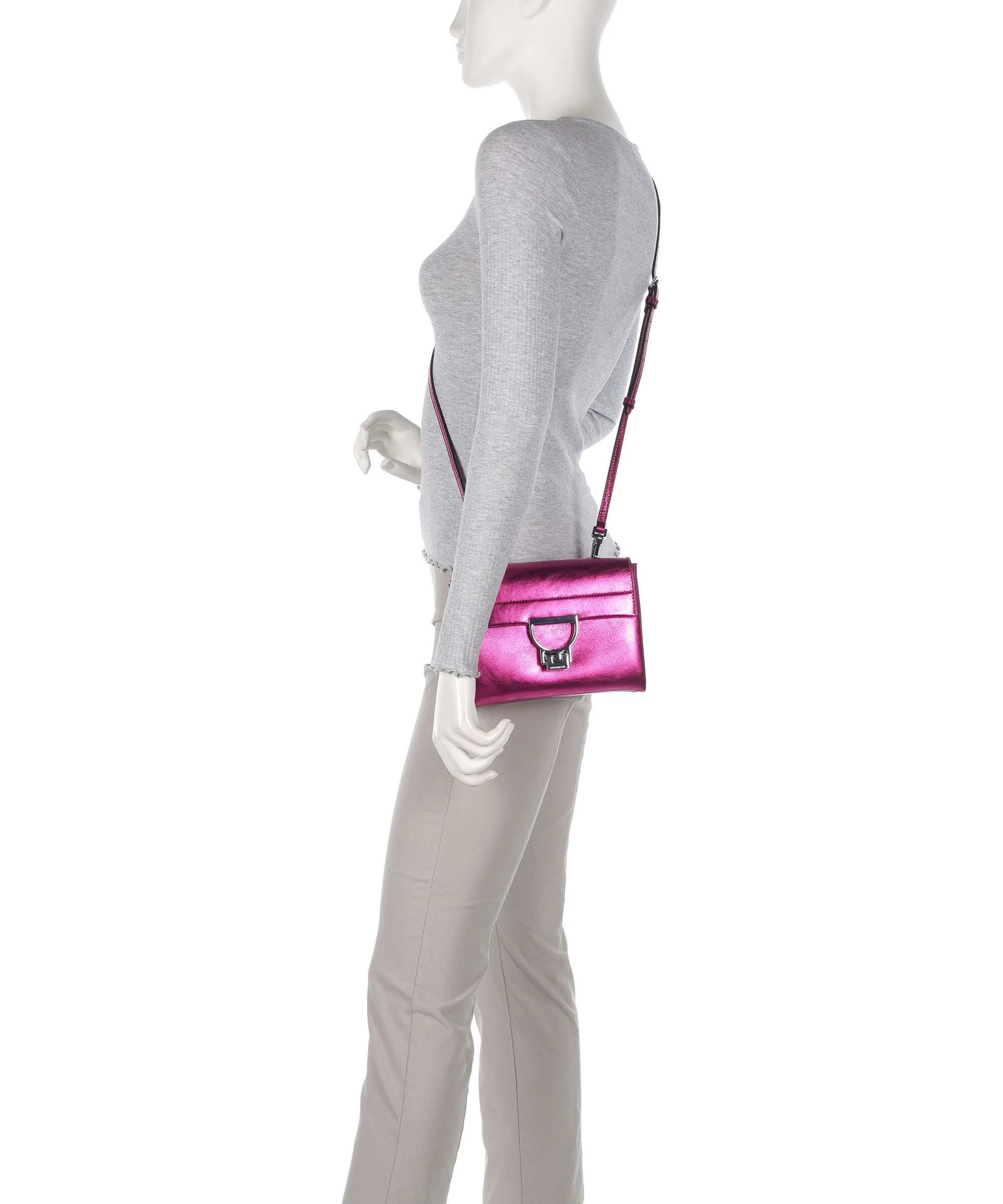 Coccinelle Arlettis Crossbody bag sangria - Image 3