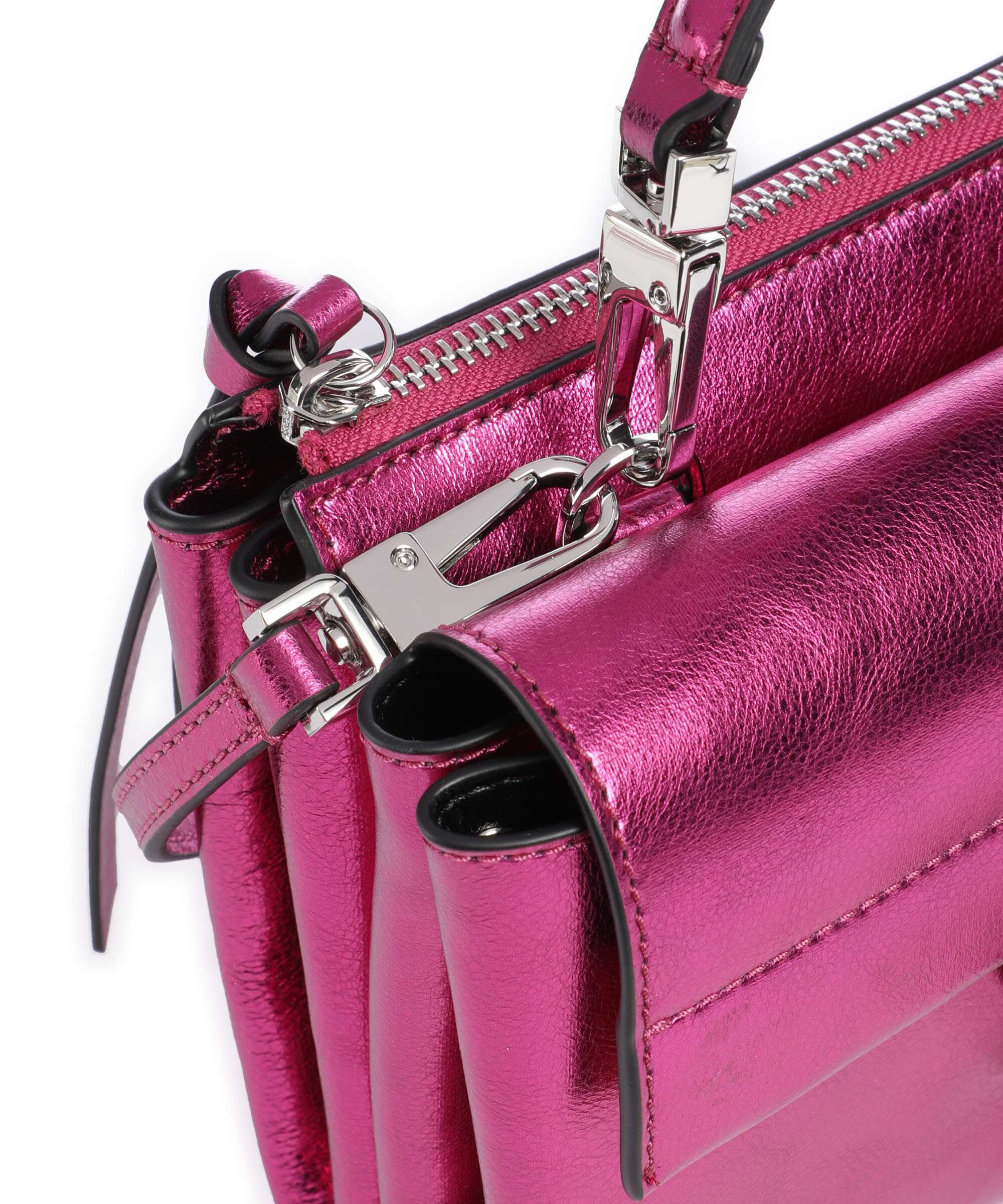 Coccinelle Arlettis Crossbody bag sangria - Image 4